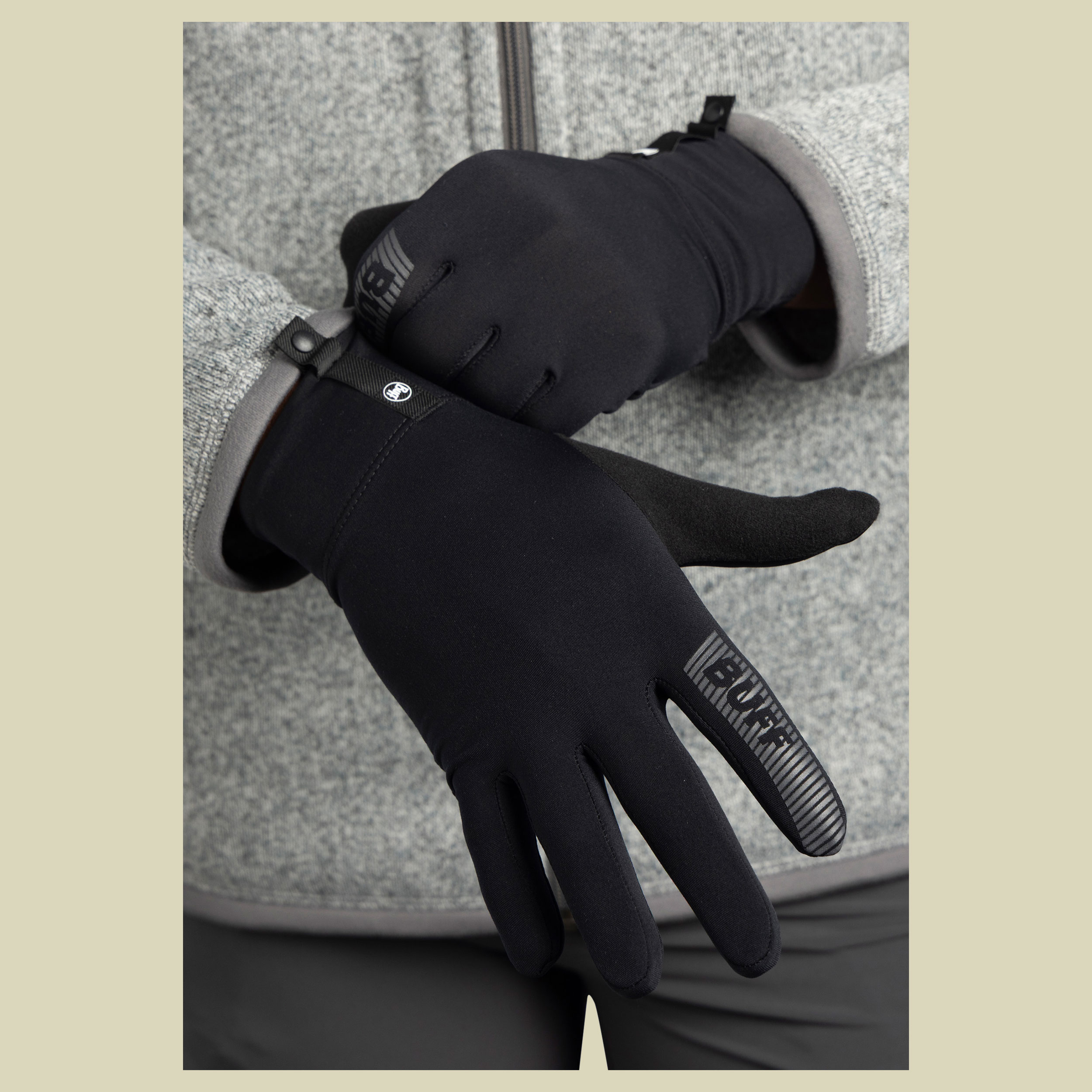 ThermoNet Gloves XL schwarz - ther black