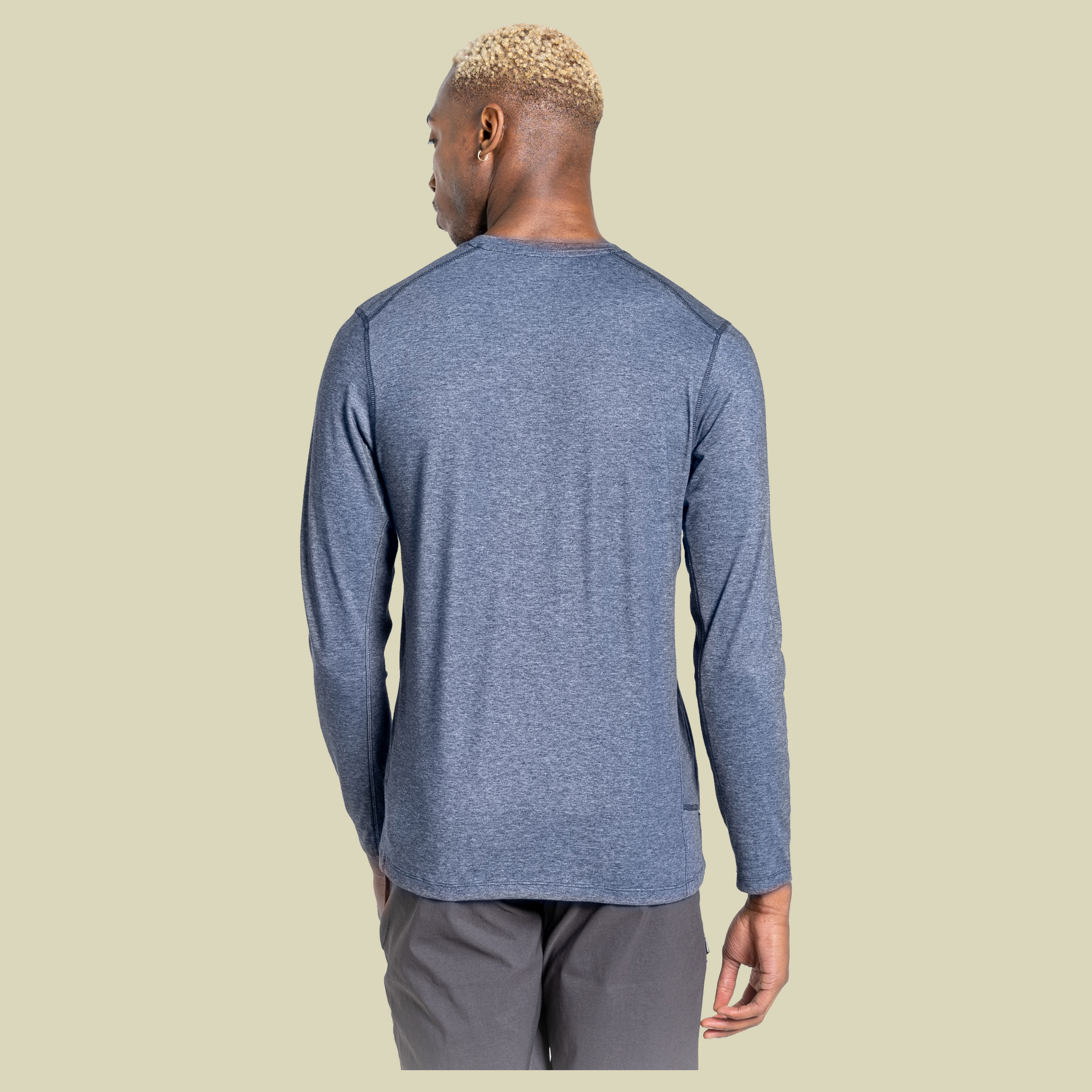 NosiLife Talen Longsleeve Men Größe XXL Farbe soft navy marl