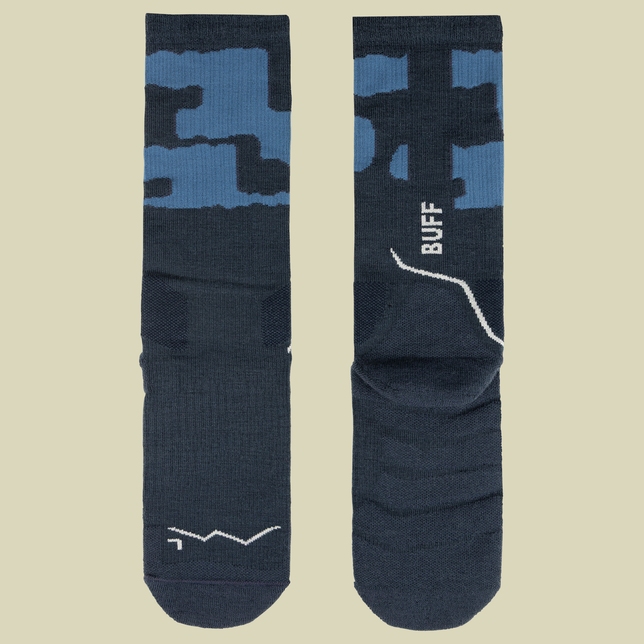Merino Midweight Crew Socks 45-47 (XL) blau - MWC2 night blue
