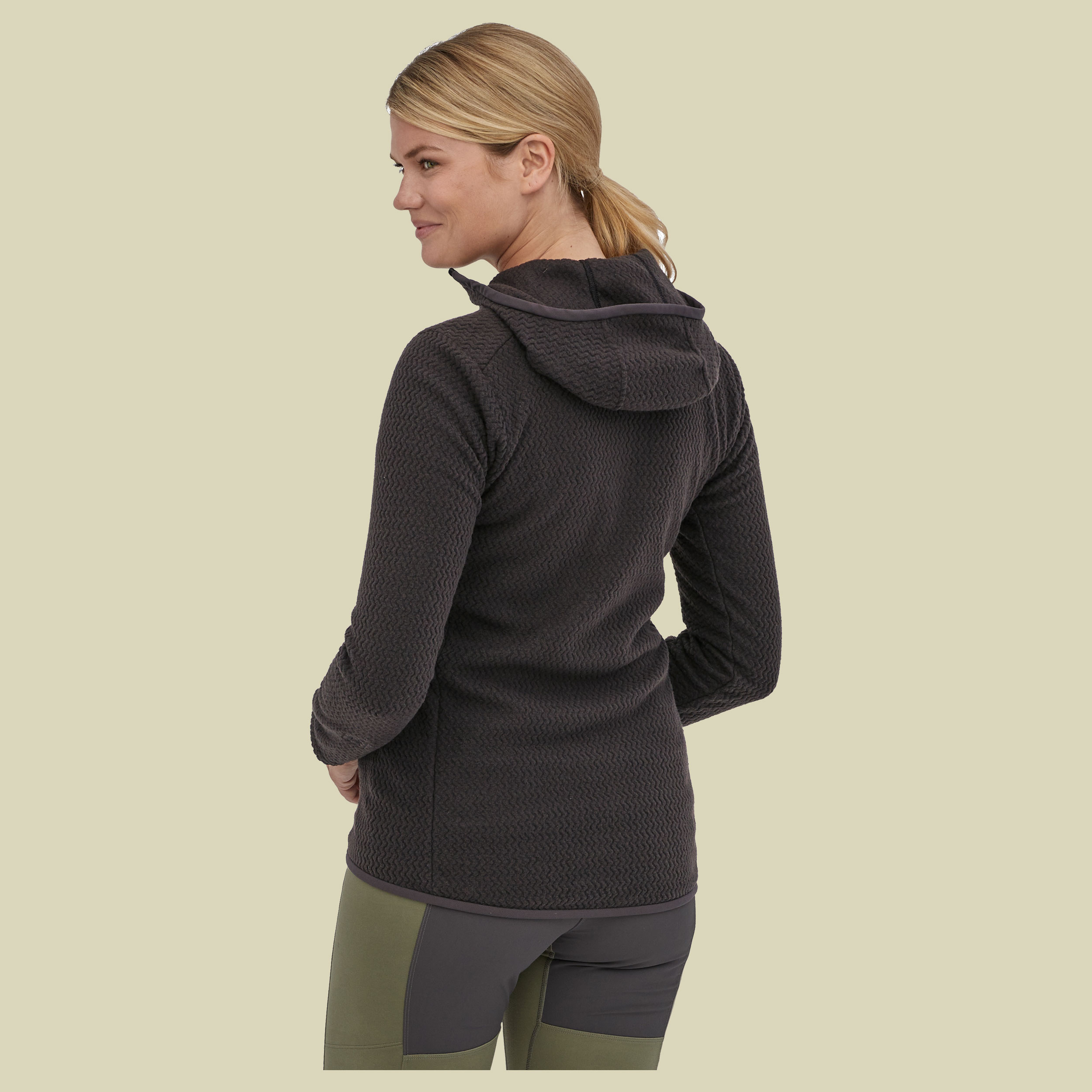 R1 Air Full-Zip Hoody Women Größe L  Farbe black