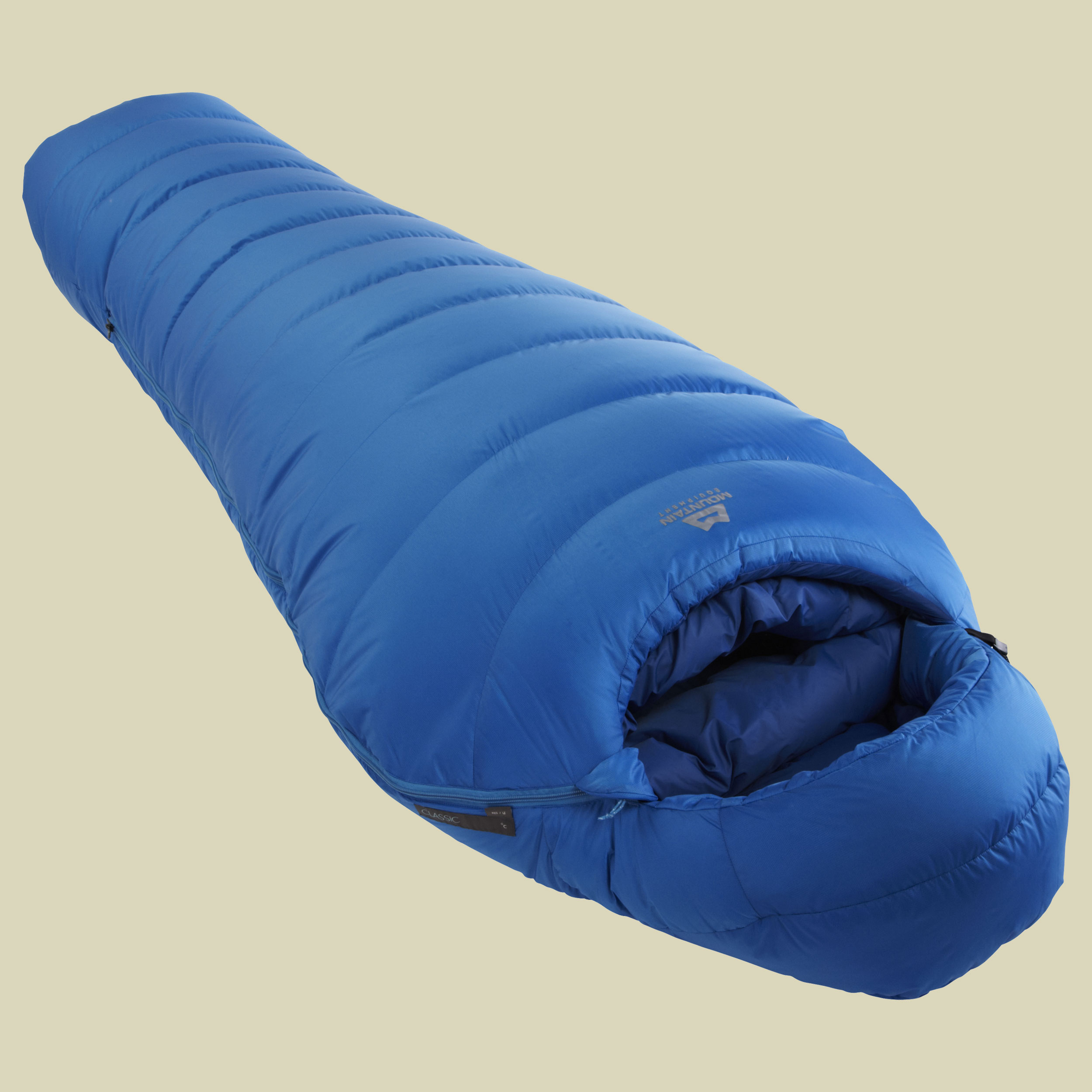 Classic 1000 bis Körpergröße 185 cm Farbe skydiver, Reißverschluss links