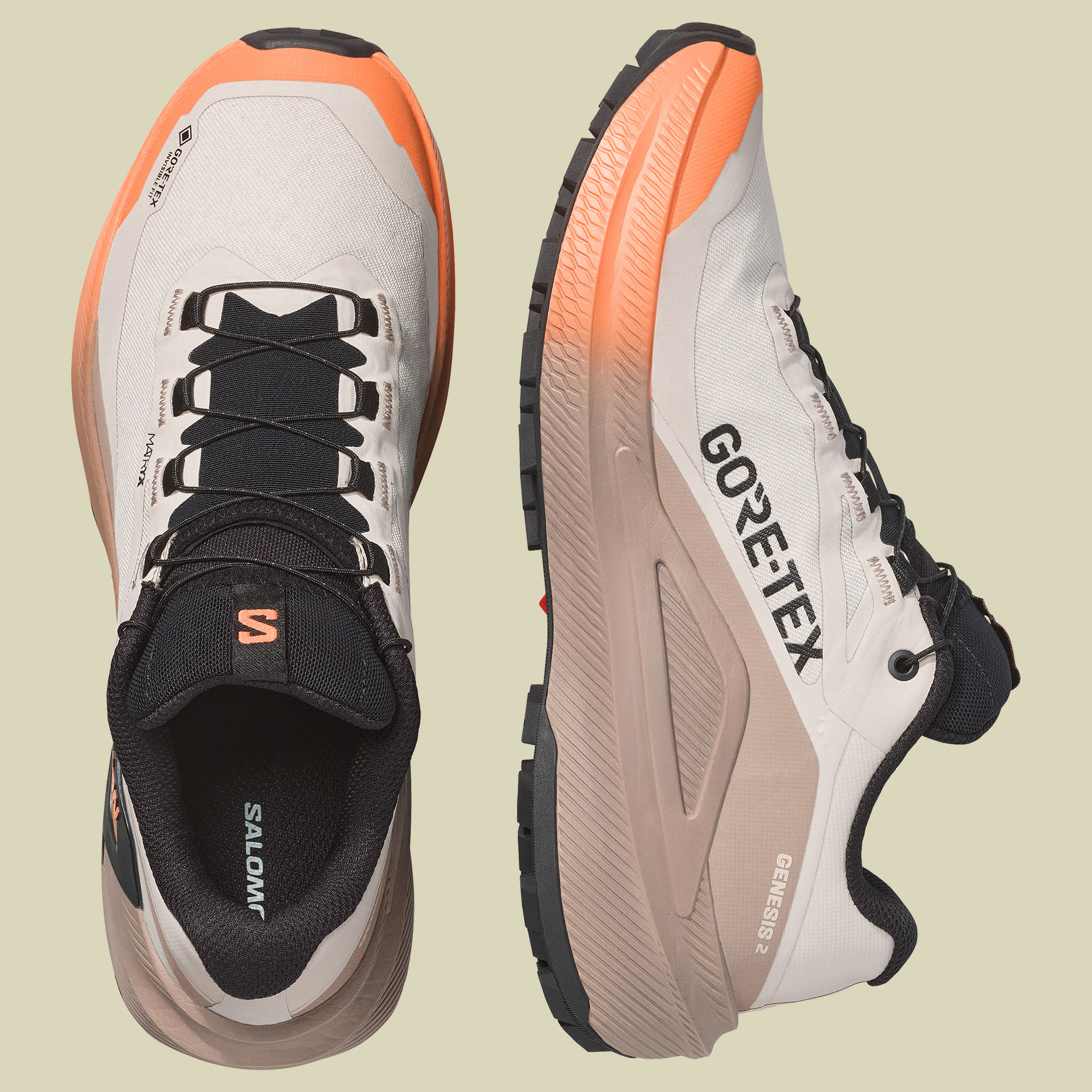 GENESIS 2 GTX Women UK 8 beige - rainy day/desert tan/nectarine