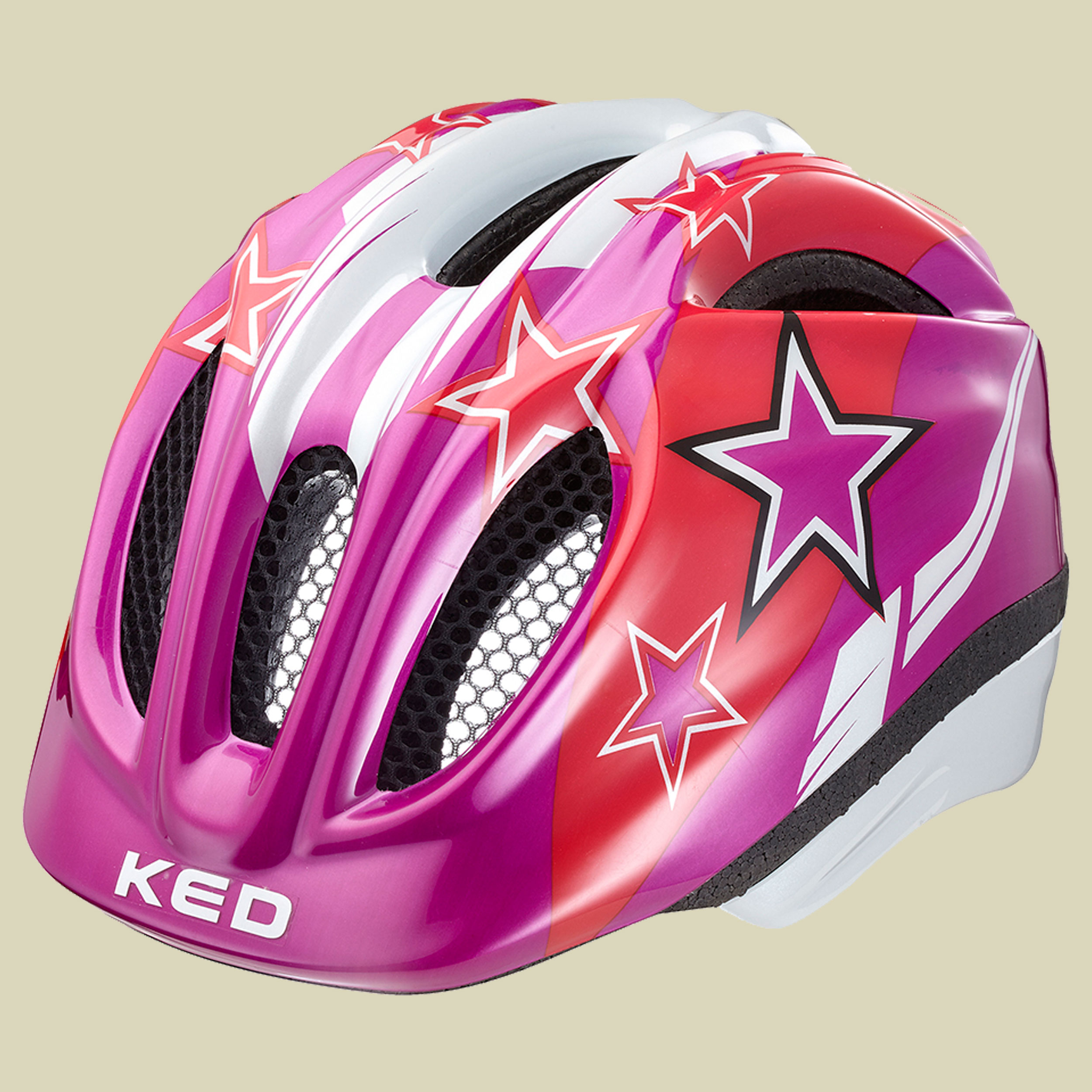Meggy Kopfumfang M 52-58 cm Farbe violet stars