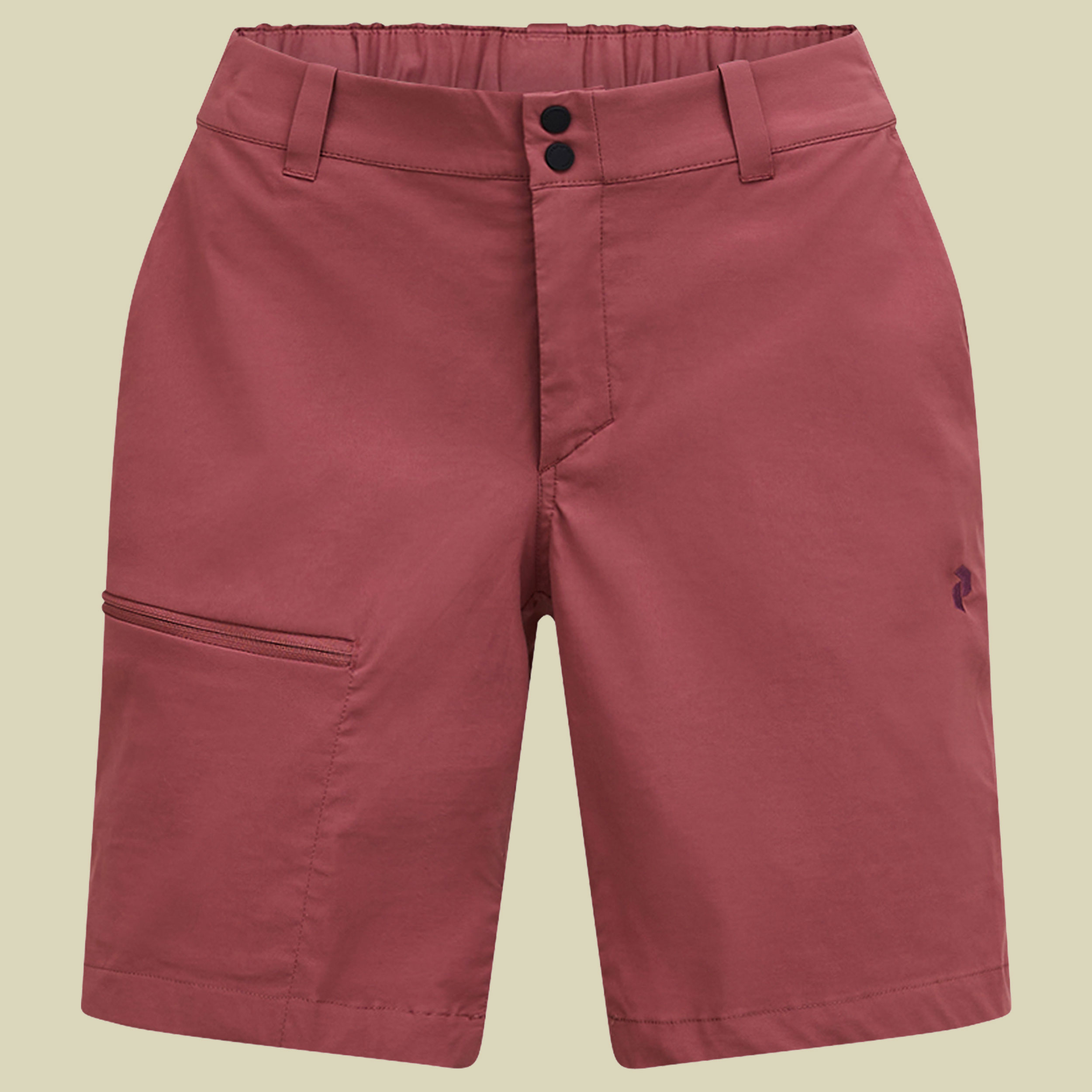 Iconiq Shorts Women M rot - Farbe wild rouge