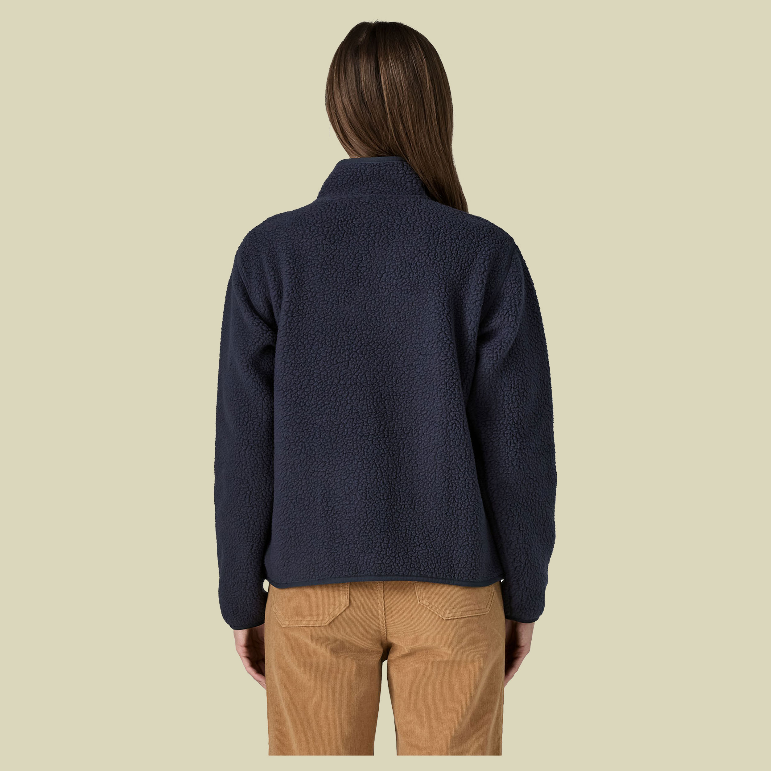 Retro Pile Jacket Women XS blau - sunken blue