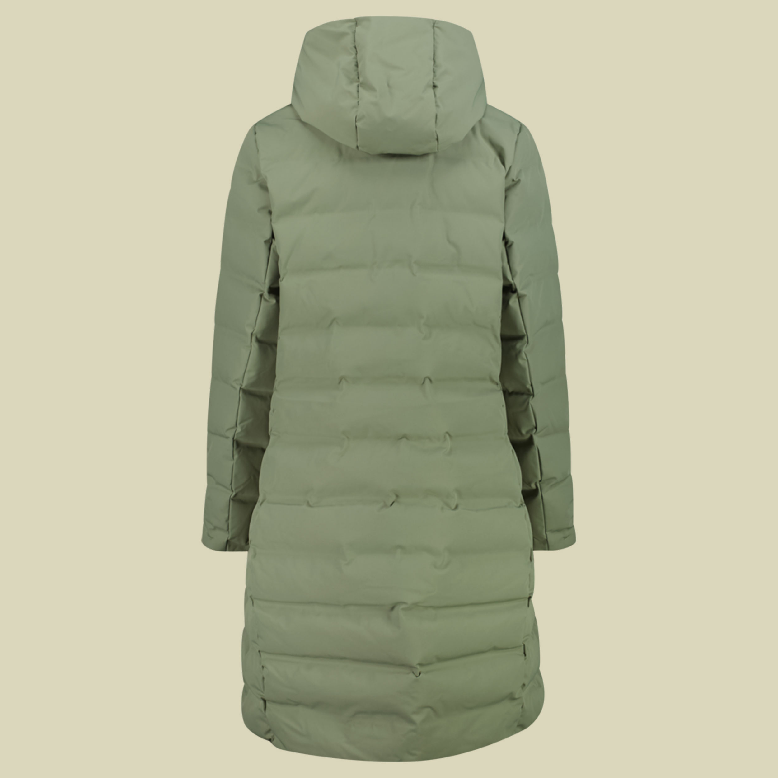 Woman Coat Fix Hood 35K3676 46 green tea E624