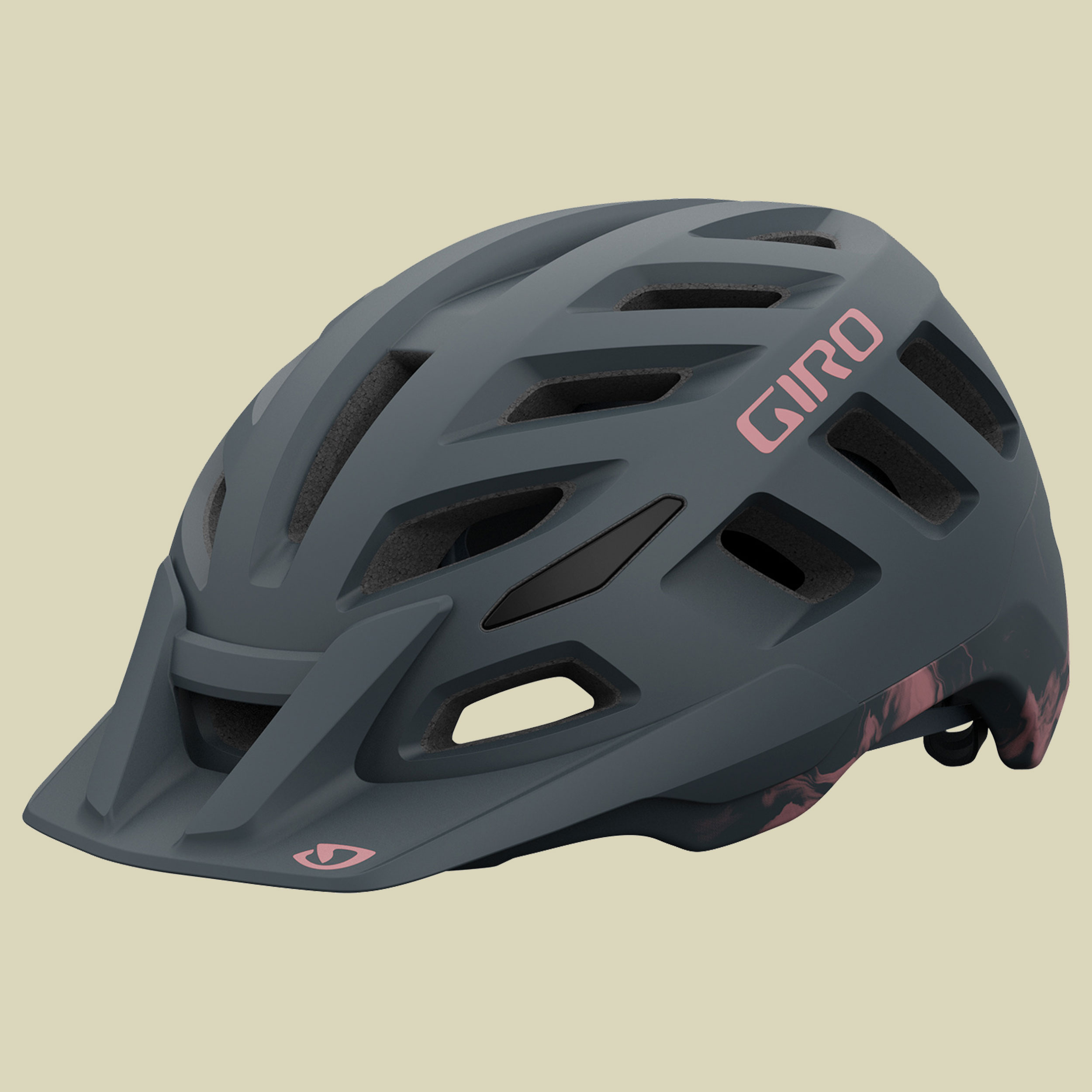 Radix Mips 2022 grau M 55-59 cm - matte dusty rose cosmic
