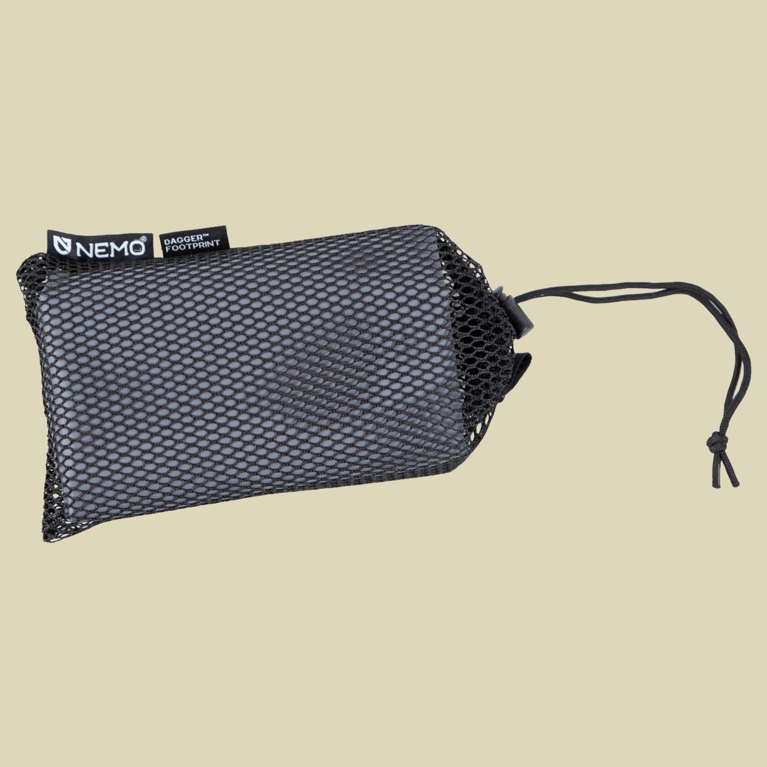 Dagger 2P Footprint  Größe 229 x 127 cm Farbe granite grey