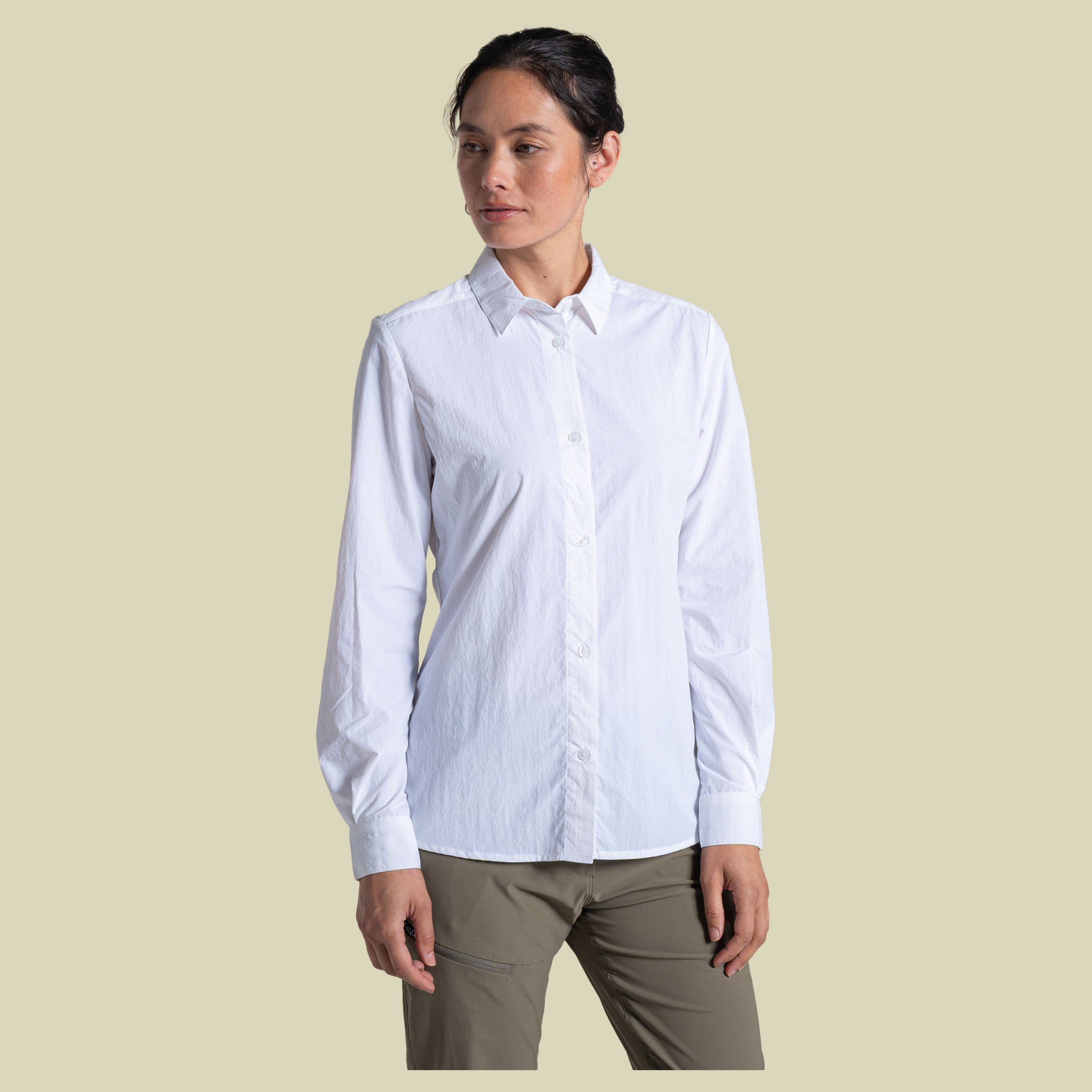 NosiLife Alma Long Sleeved Shirt Women 18 (44) weiß - white