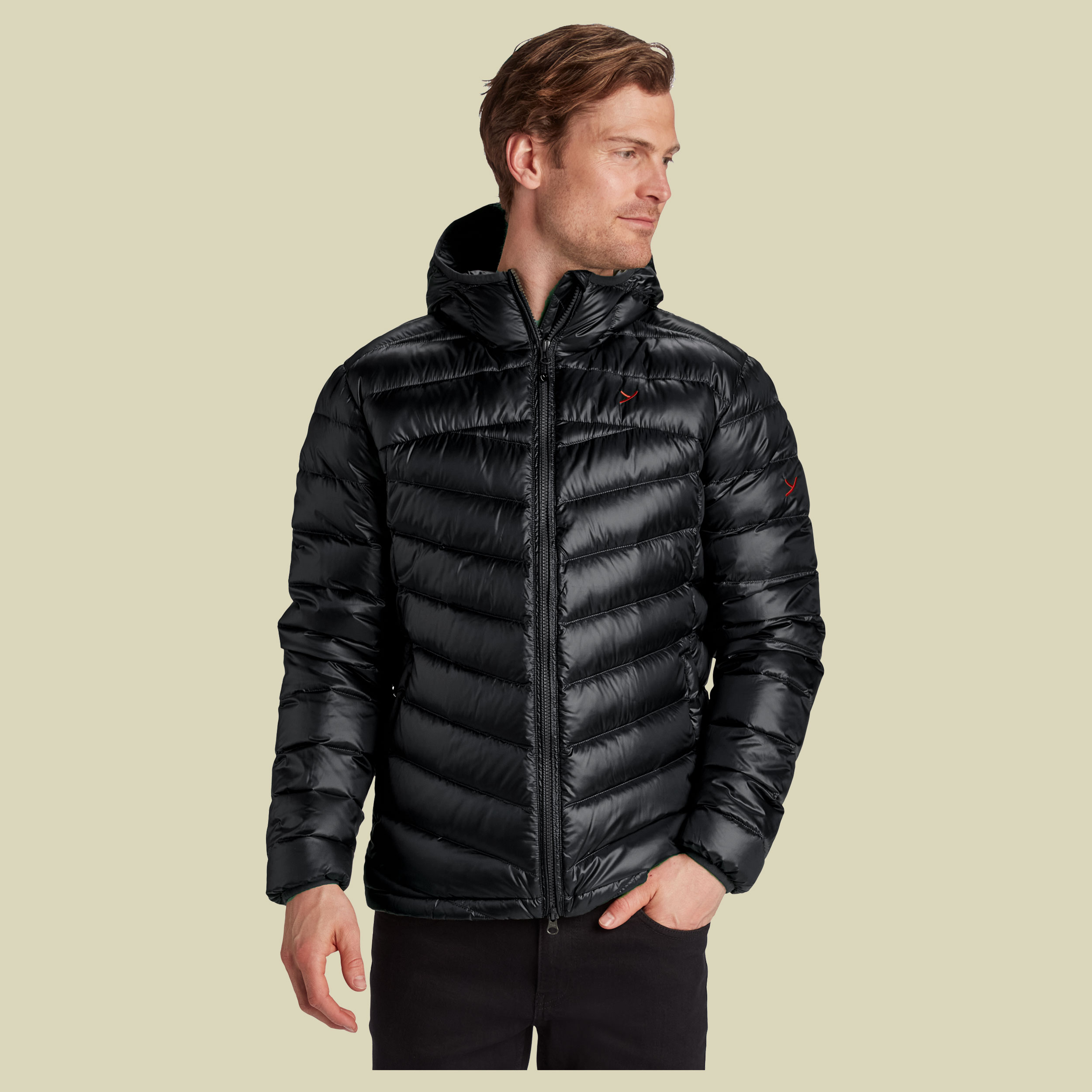 Payne M’s Hooded Down Jacket Größe XL Farbe black