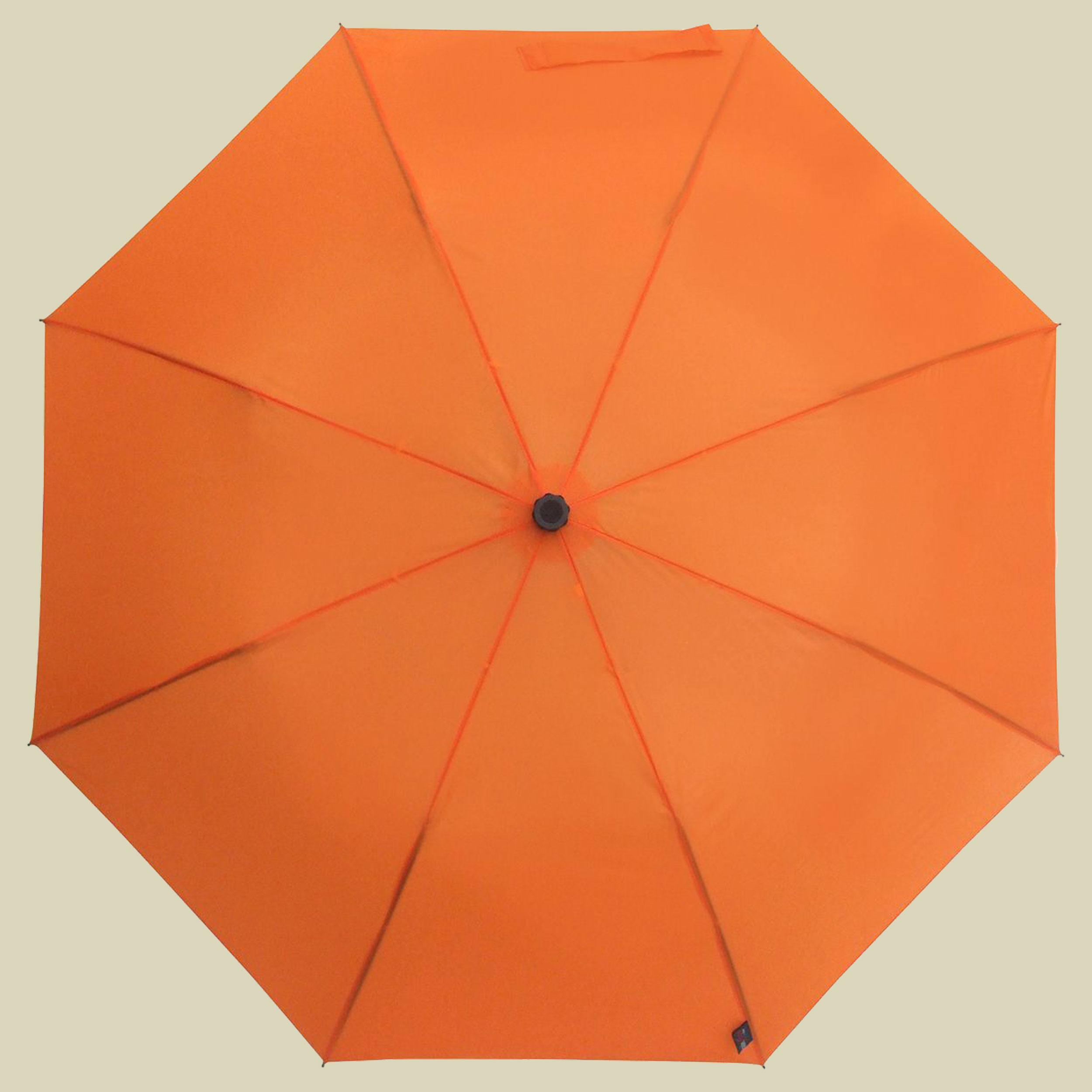 Telescope handsfree Trekking Regenschirm one size orange