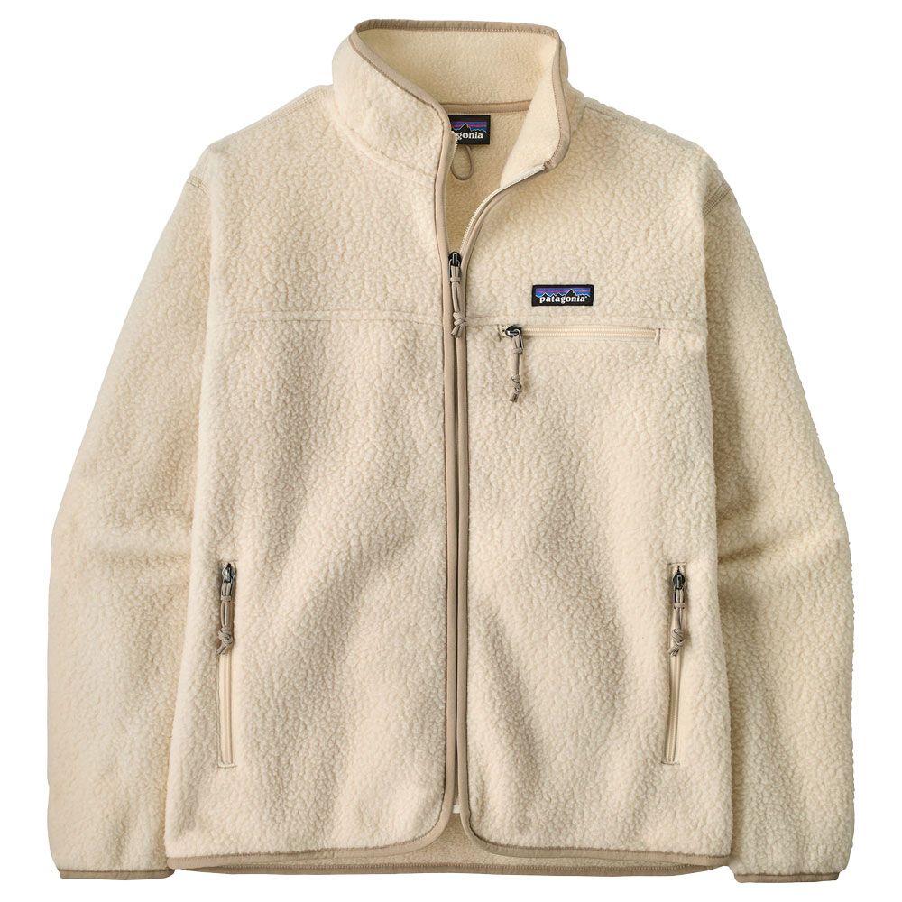 Retro Pile Jacket Women M beige - natural