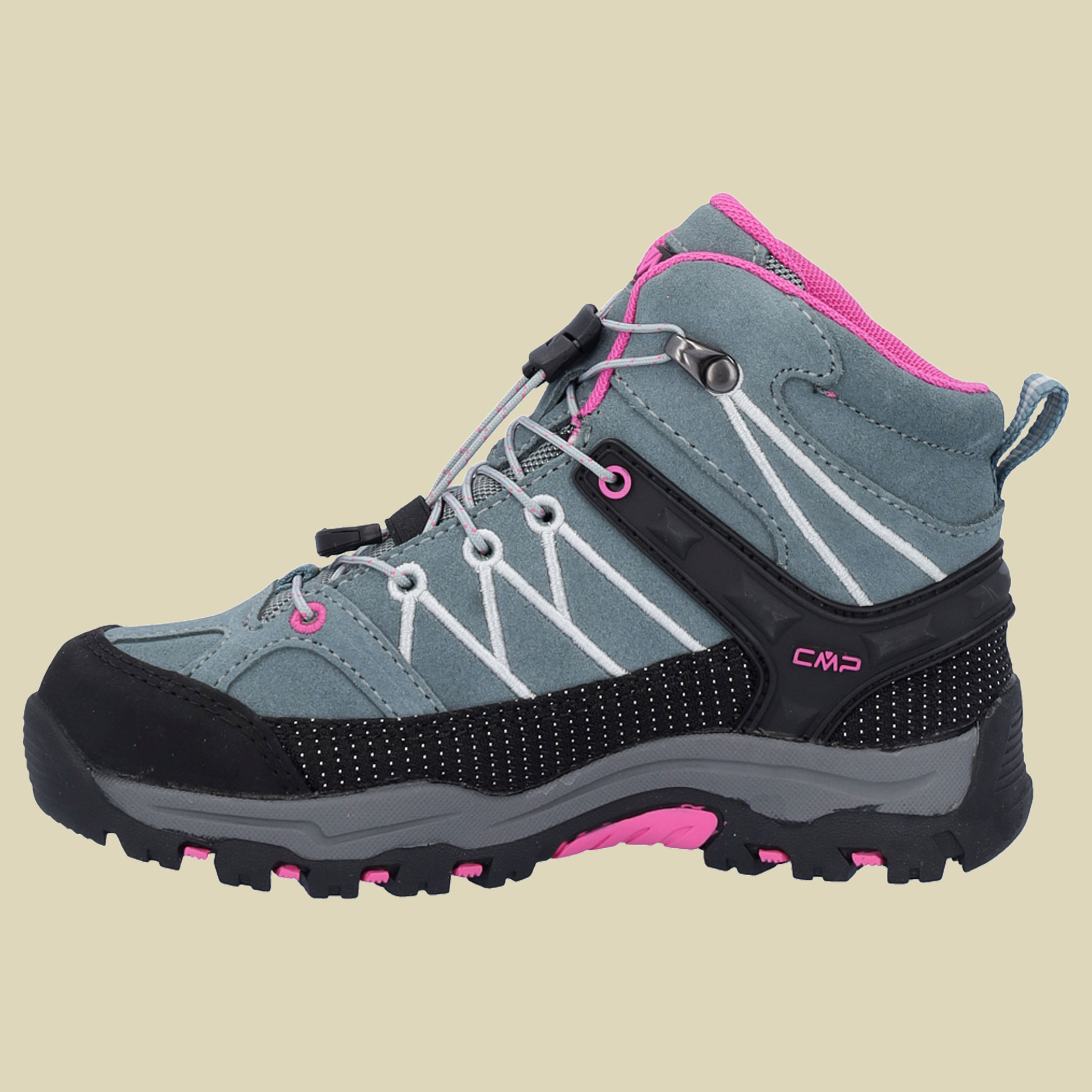 Kids Rigel Mid Trekking Shoe WP 3Q12944 Größe 37 Farbe 14EM mineral green