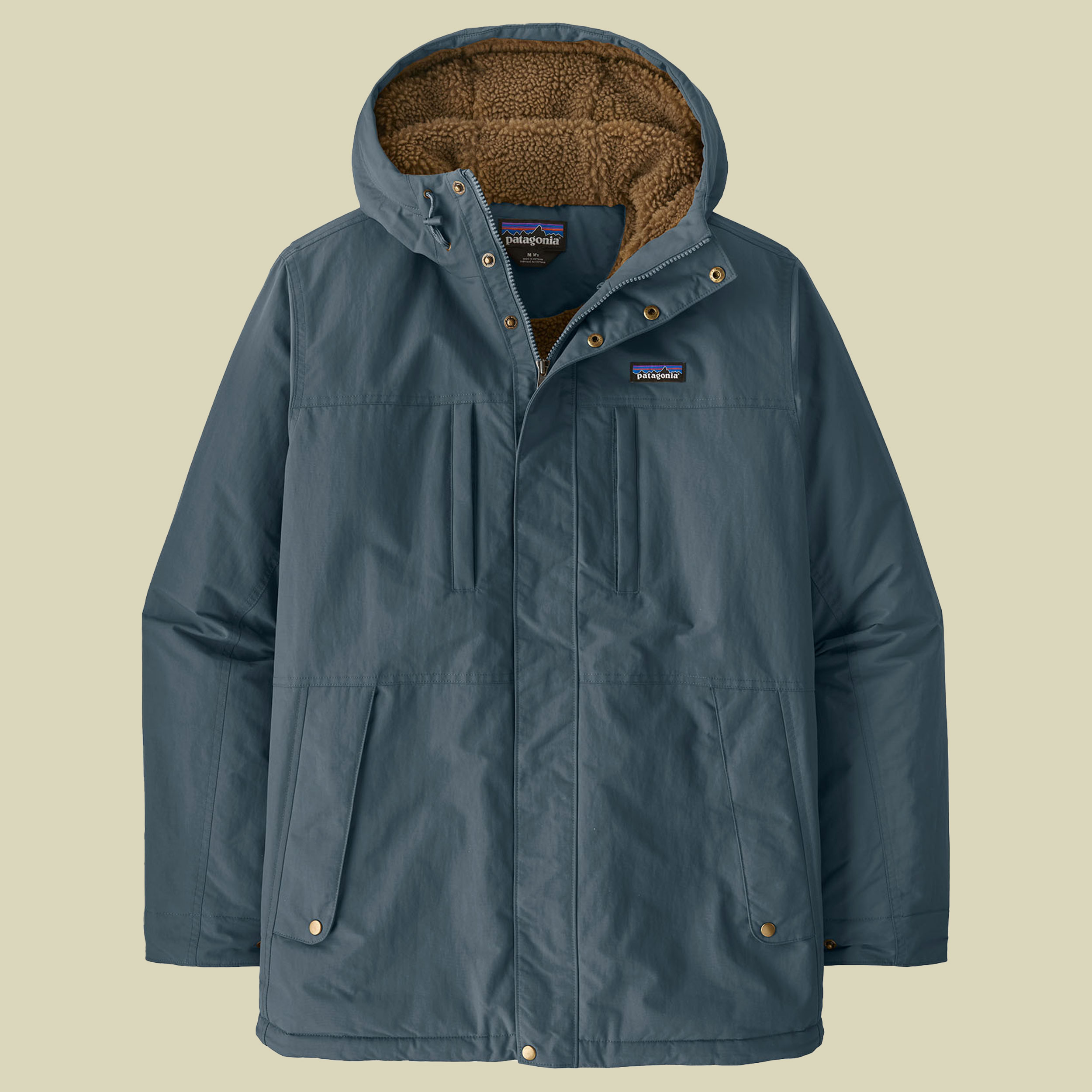 Isthmus Parka Men L blau - summit blue