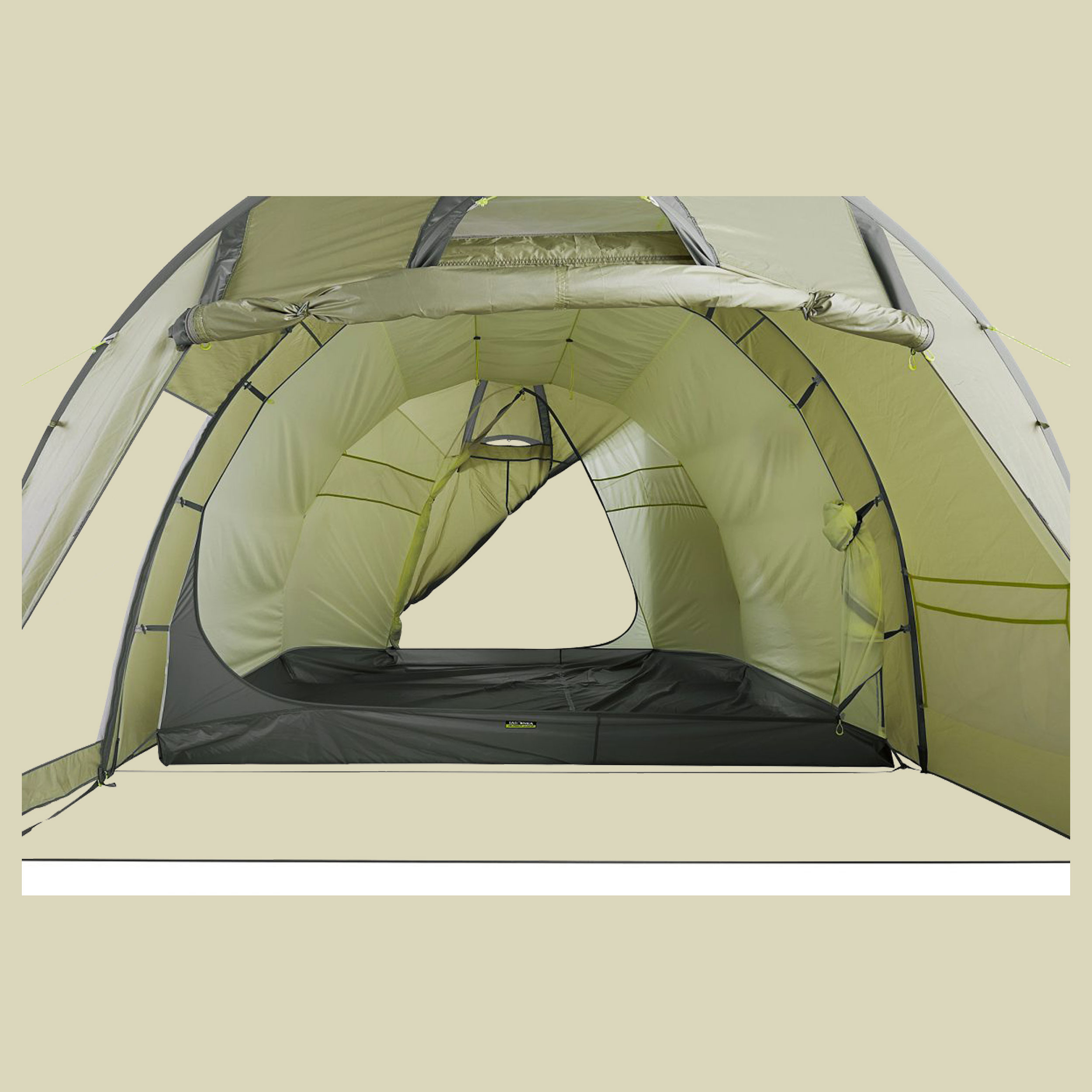 Alaska 3 DLX 3-Personen-Zelt light olive