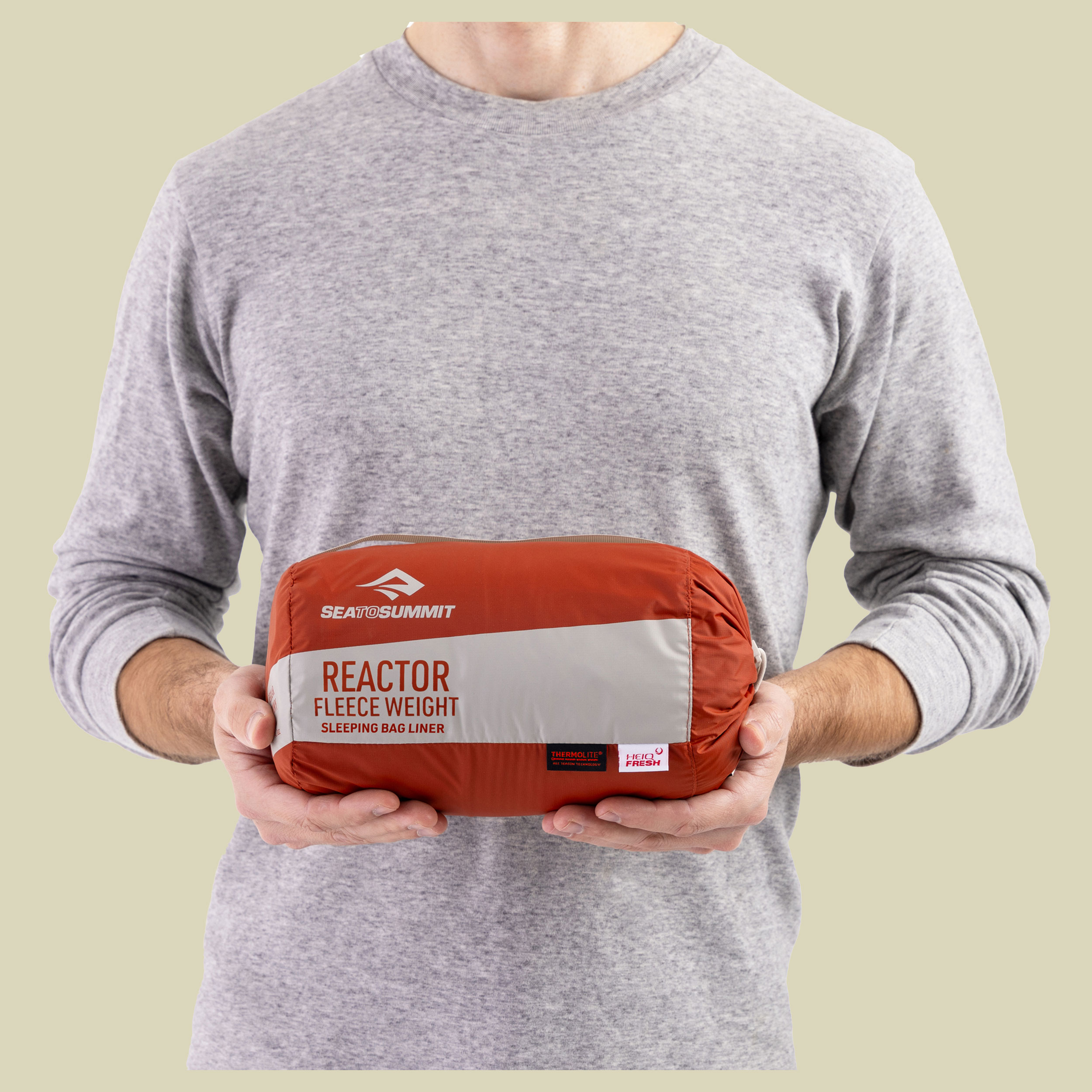 Reactor Fleeceweight Liner Short: 170 cm rot - Farbe picante