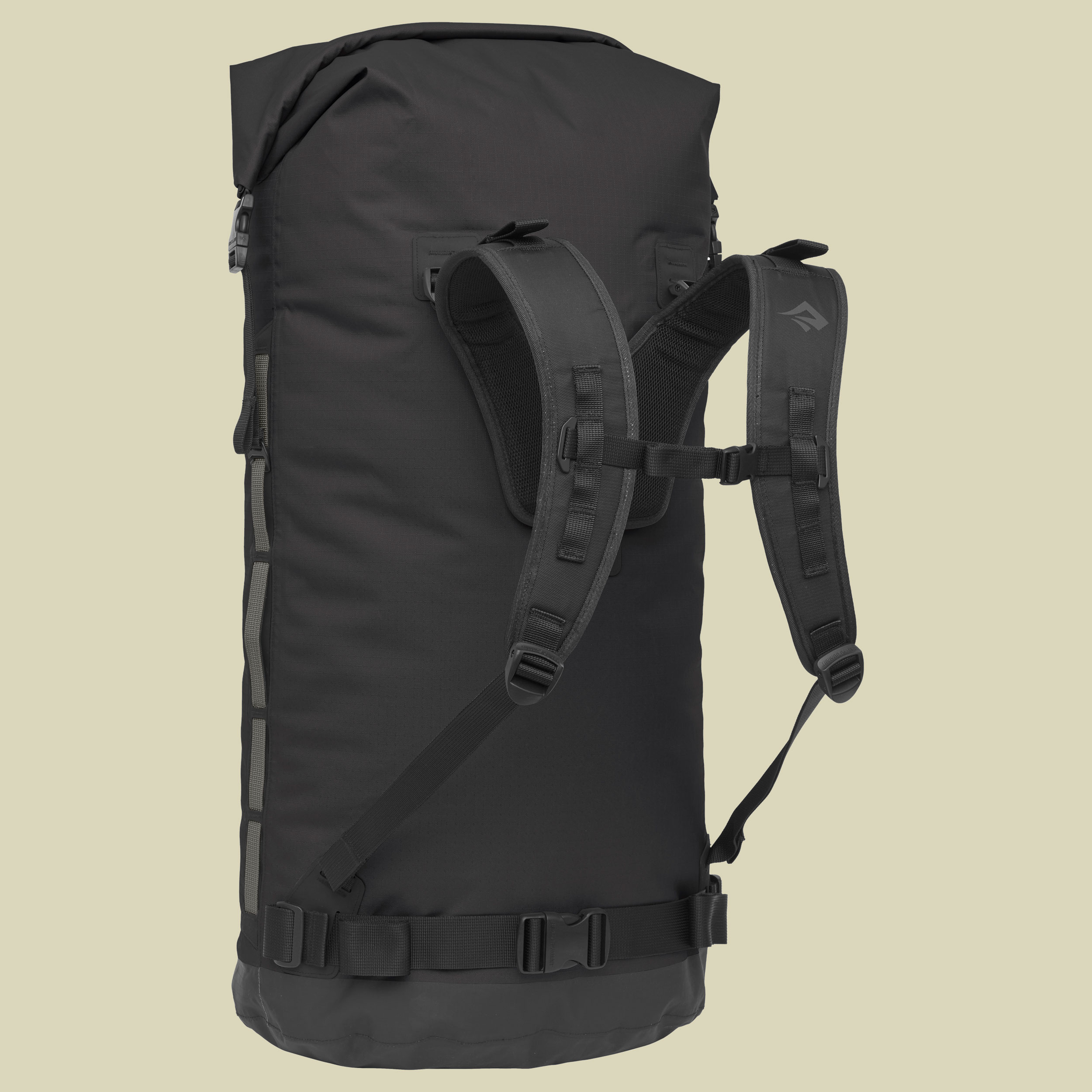 Big River Dry Backpack Volumen 75 Farbe jet black