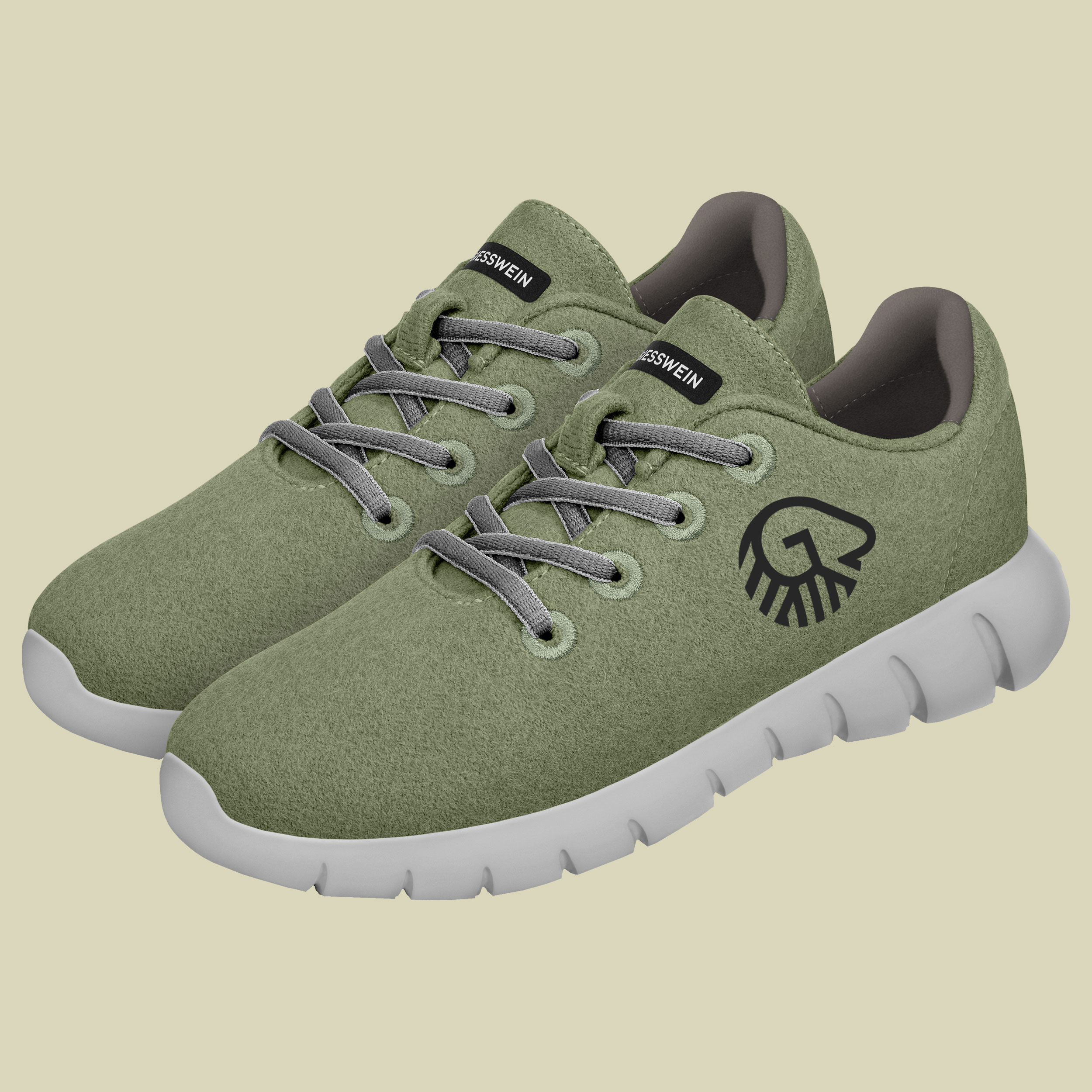 Merino Runners Men Größe 41 Farbe khaki