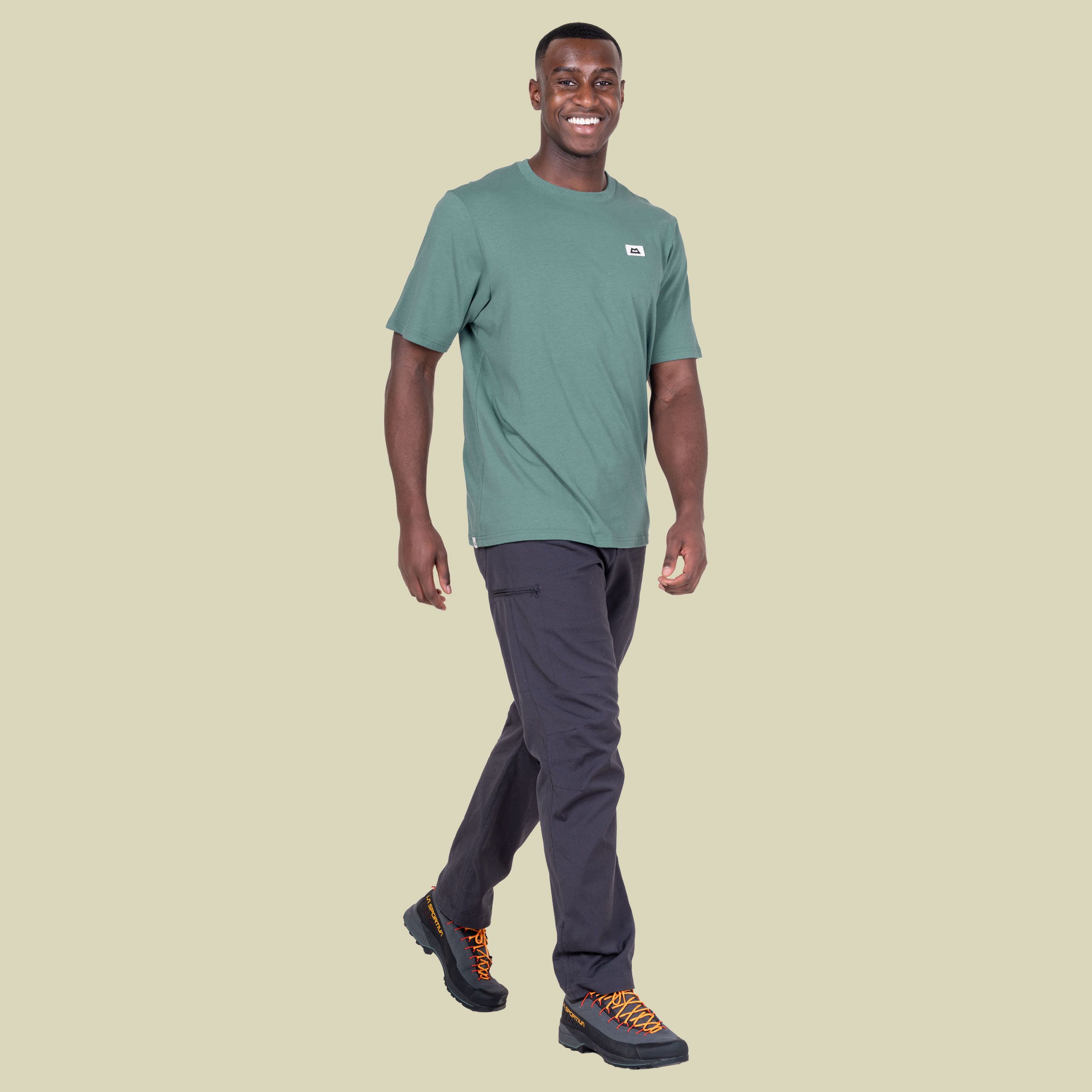 Burren Tee Men XL grün - sage