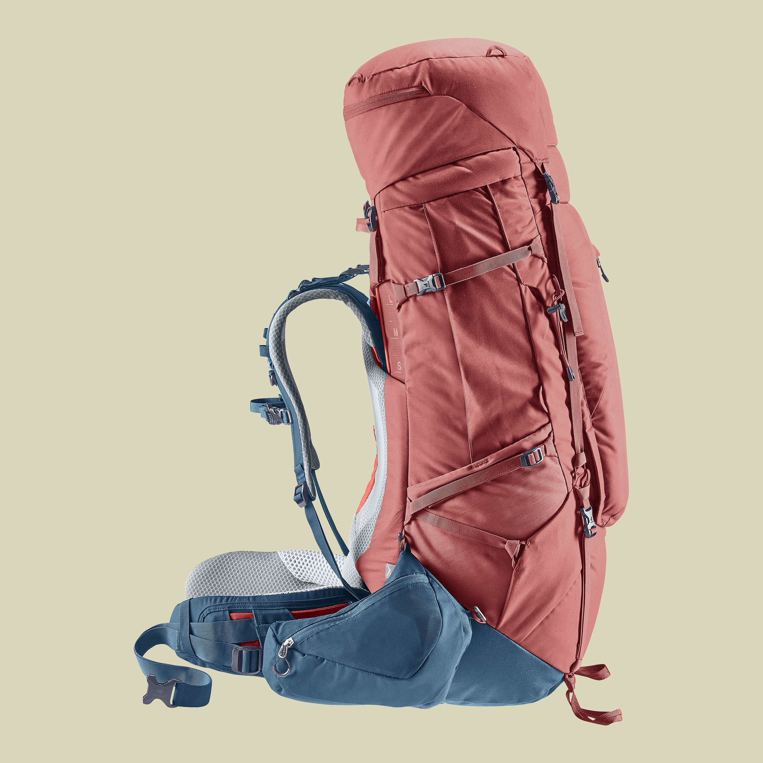 Aircontact X 80+15 SL Volumen 80 L + 15 L Farbe redwood-ink