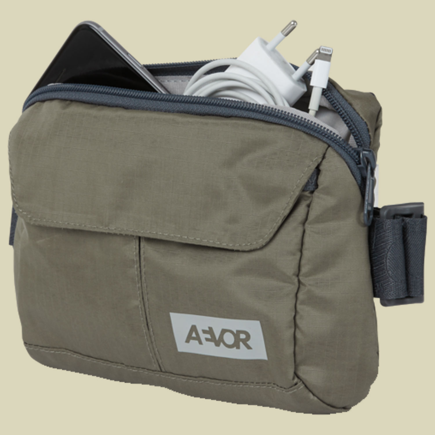 Aevor Front Pack - ripstop clay
