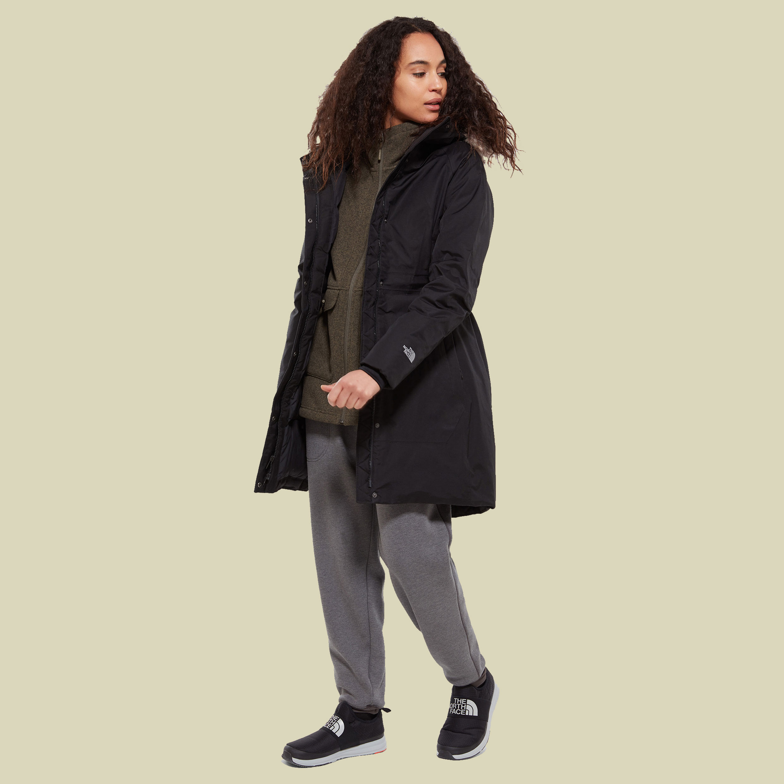 Arctic Parka II Women Größe M Farbe TNF black