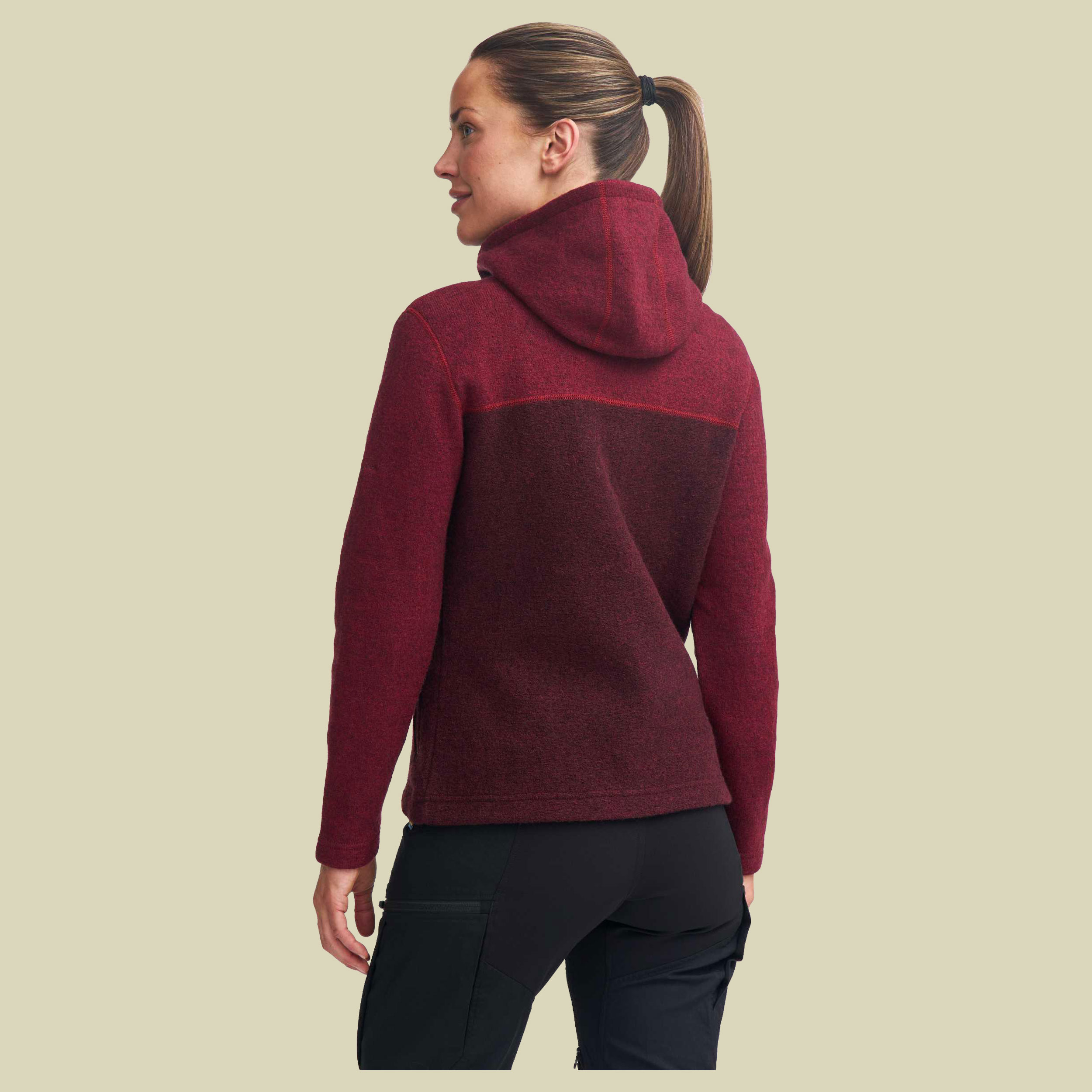Hilma Hood Women 36 rot - deep red