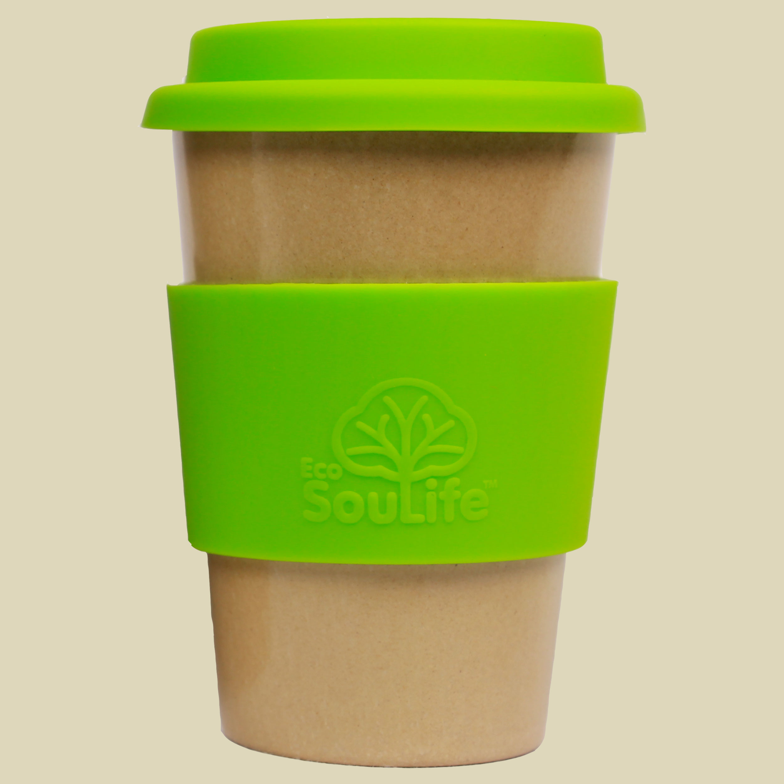 Husk Cafe Traveller  Füllmenge: 443ml Farbe: braun-grün