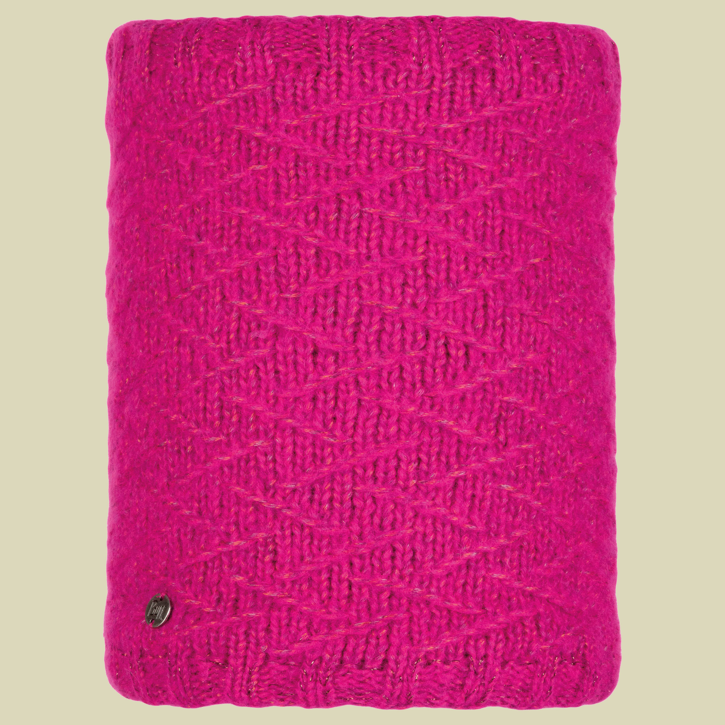 Knitted & Polar Fleece Neckwarmer EBBA Größe one size Farbe bright pink