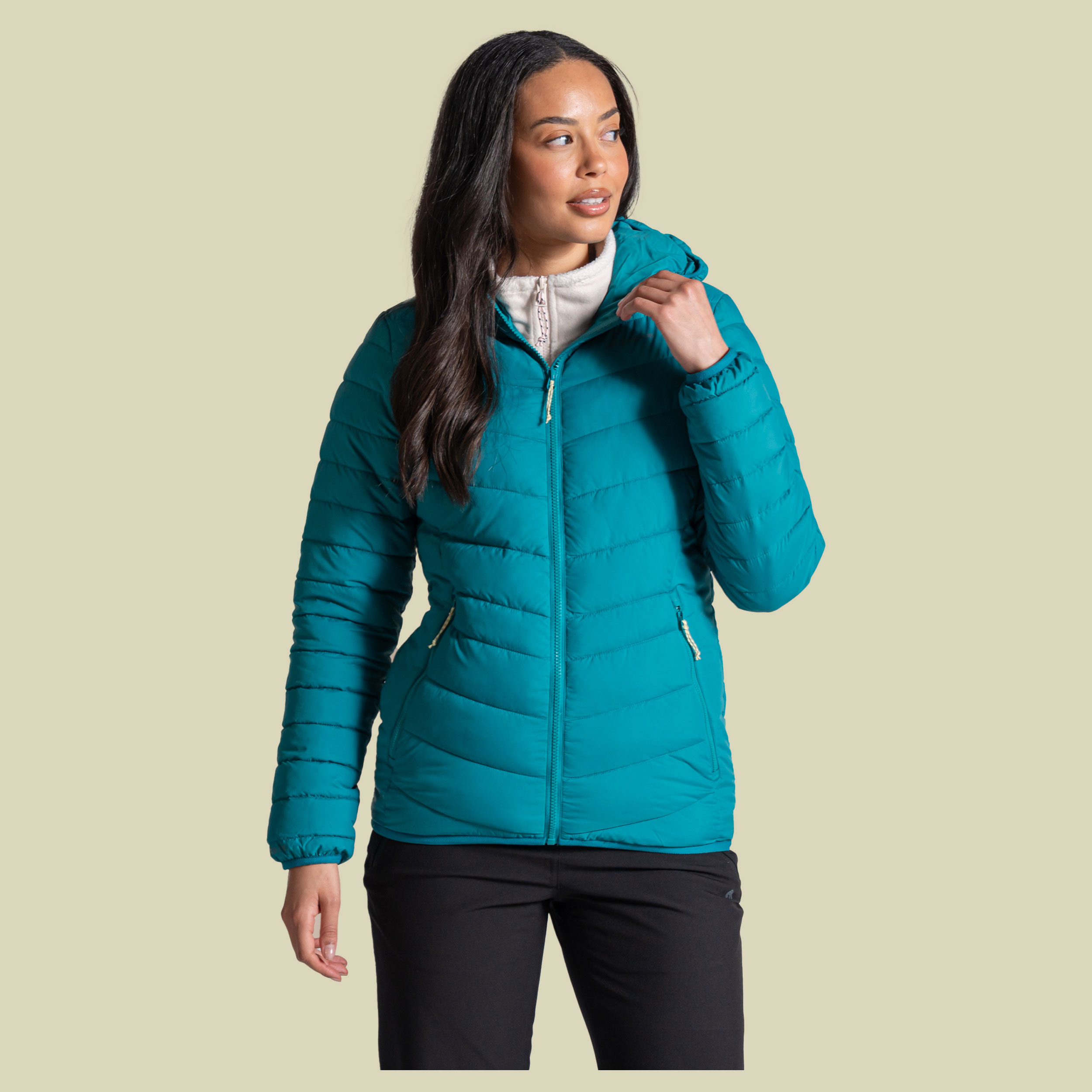 Compresslite IX Hooded Jacket  Women 46 (UK 20) türkis - empress teal