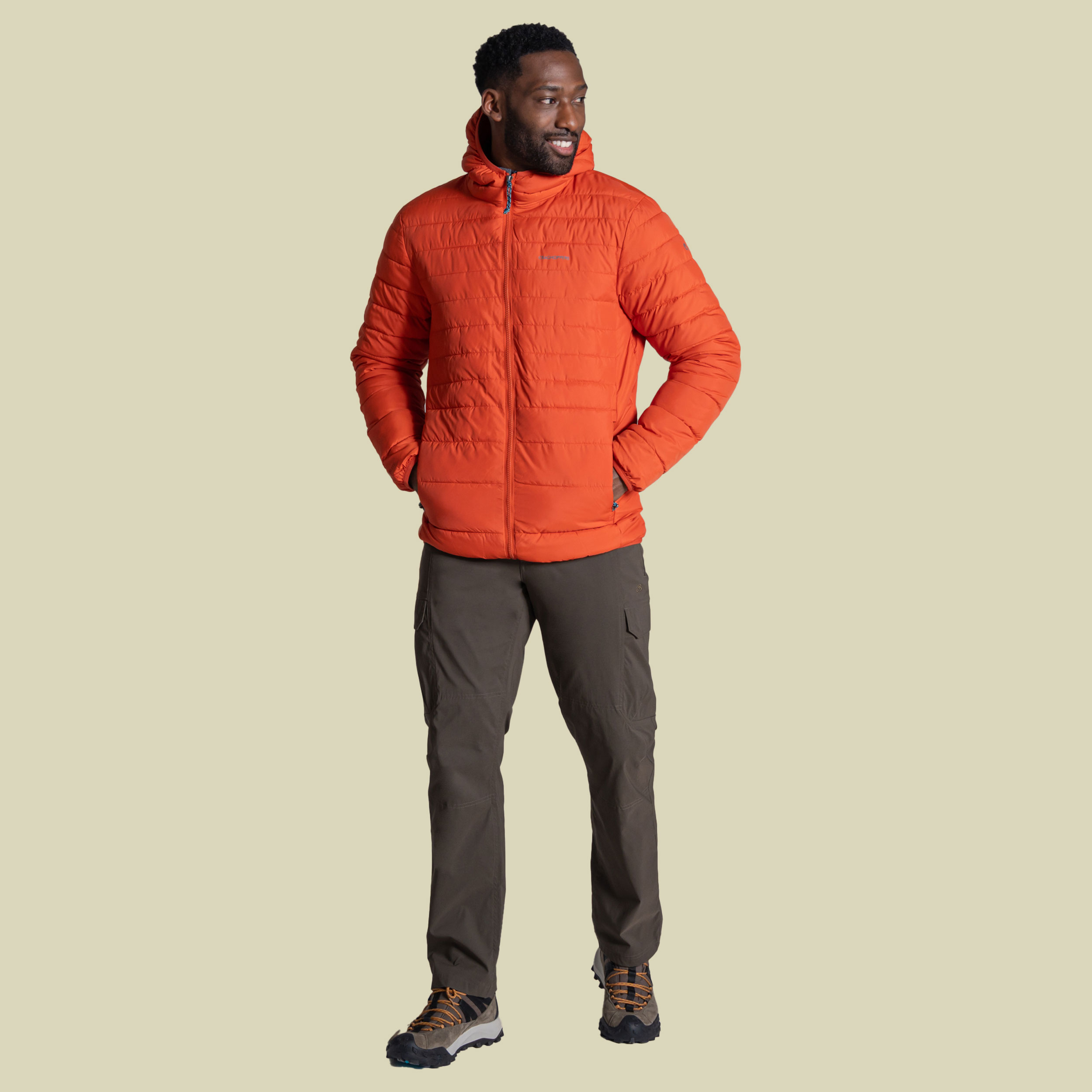 Compresslite IX Hooded Jacket  Men XXL orange - sedona