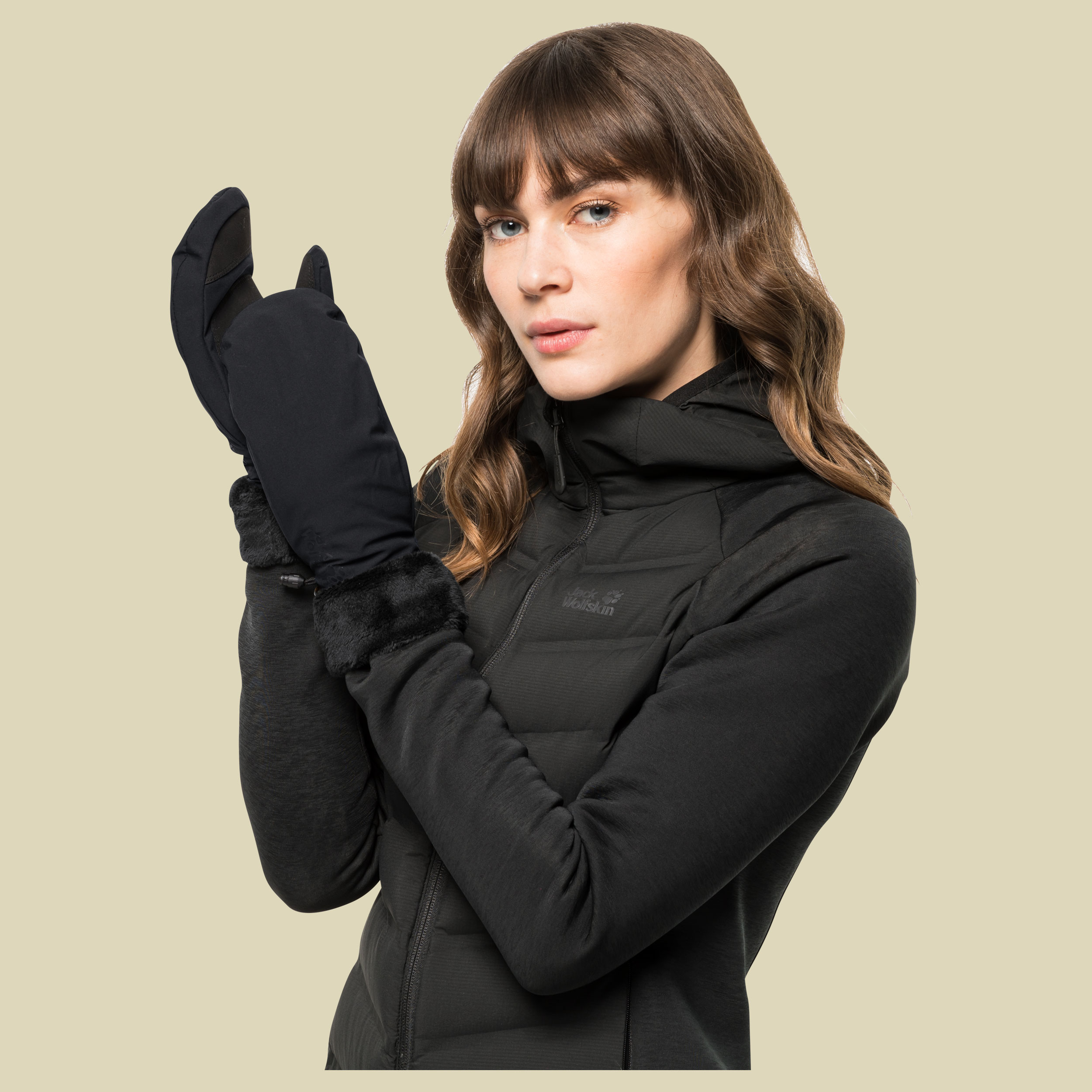 Stormlock Highloft Mitten Women Größe S Farbe black