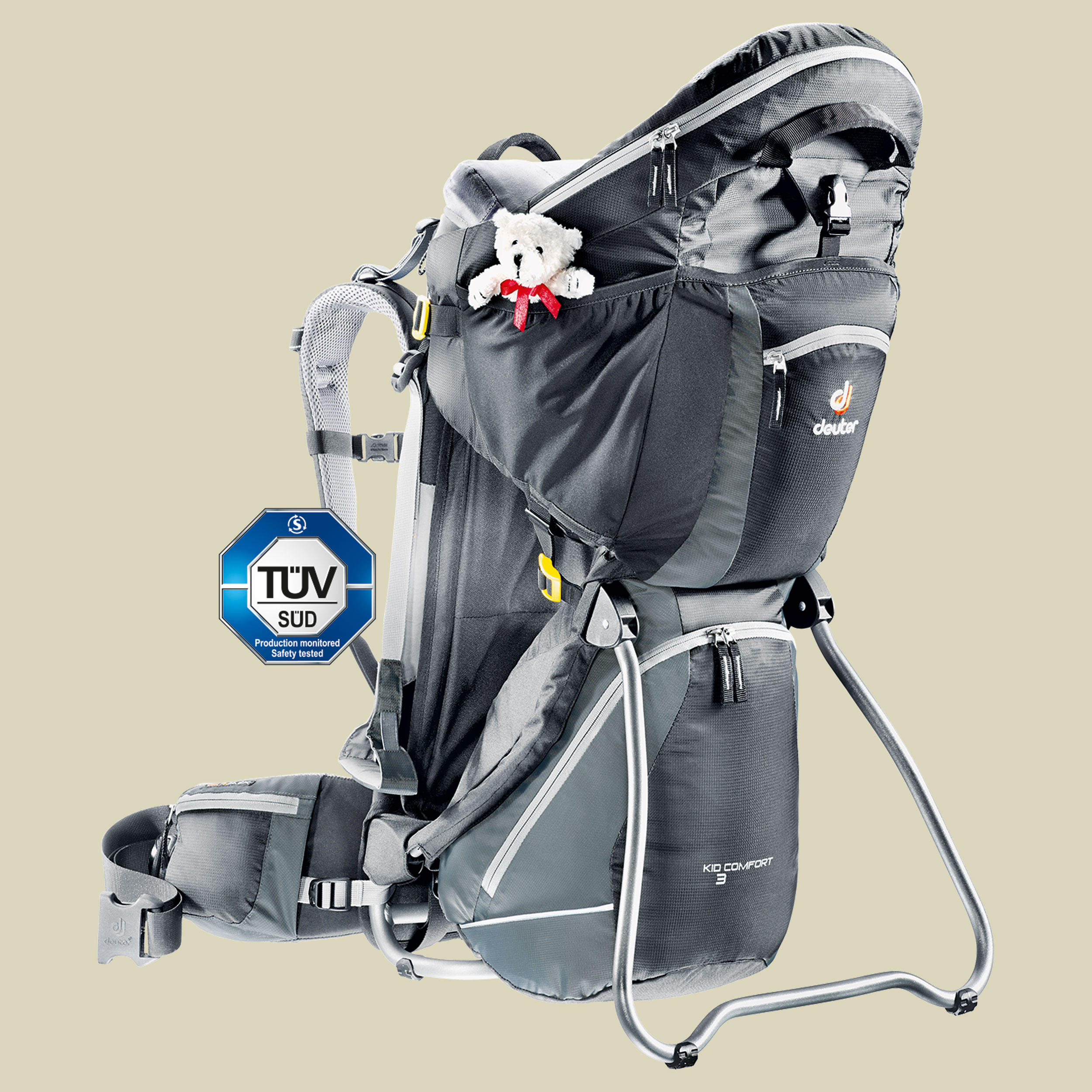 Kid Comfort III Volumen 18 Liter Farbe black-granite