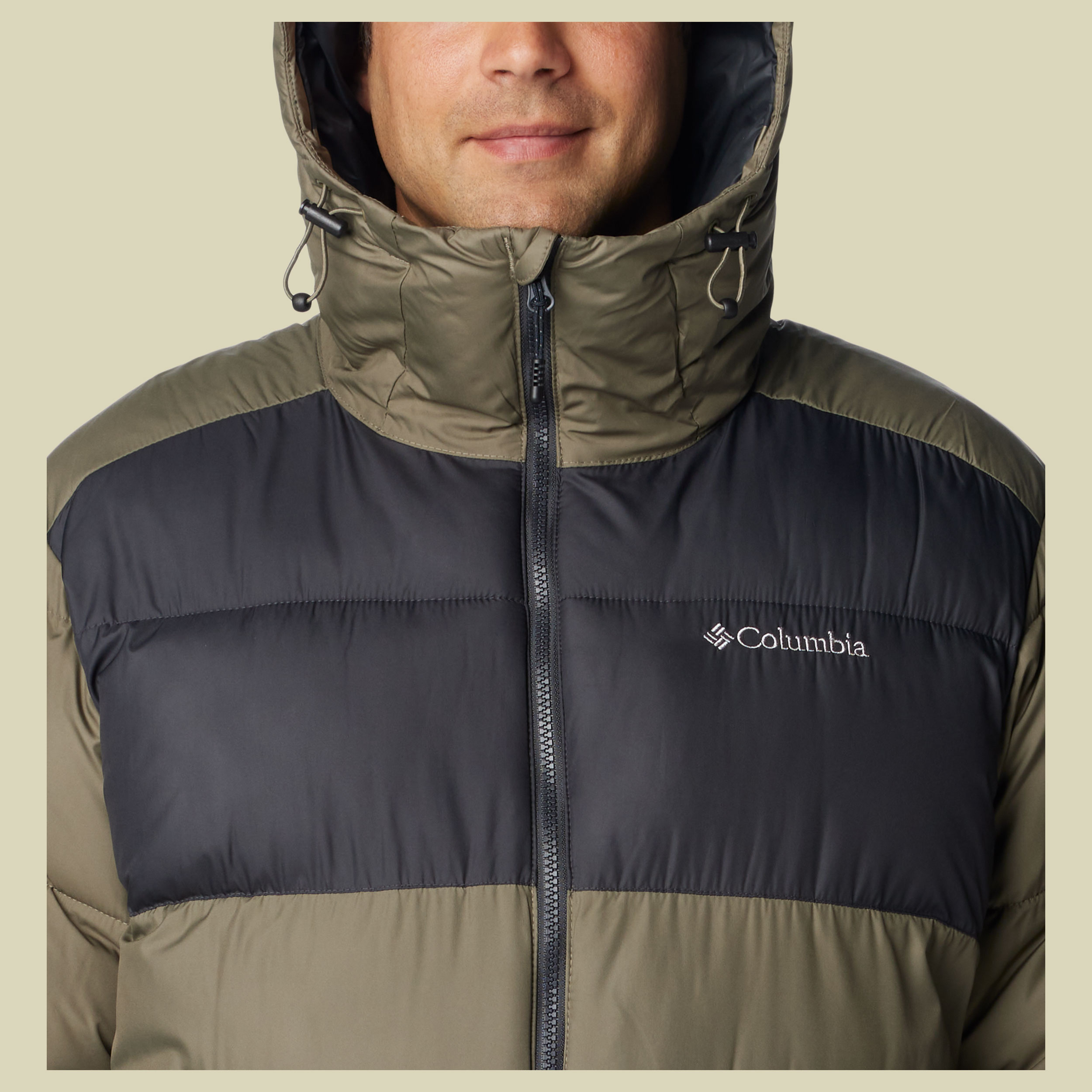 Pike Lake II Hooded Jacket Men Größe M  Farbe stone green