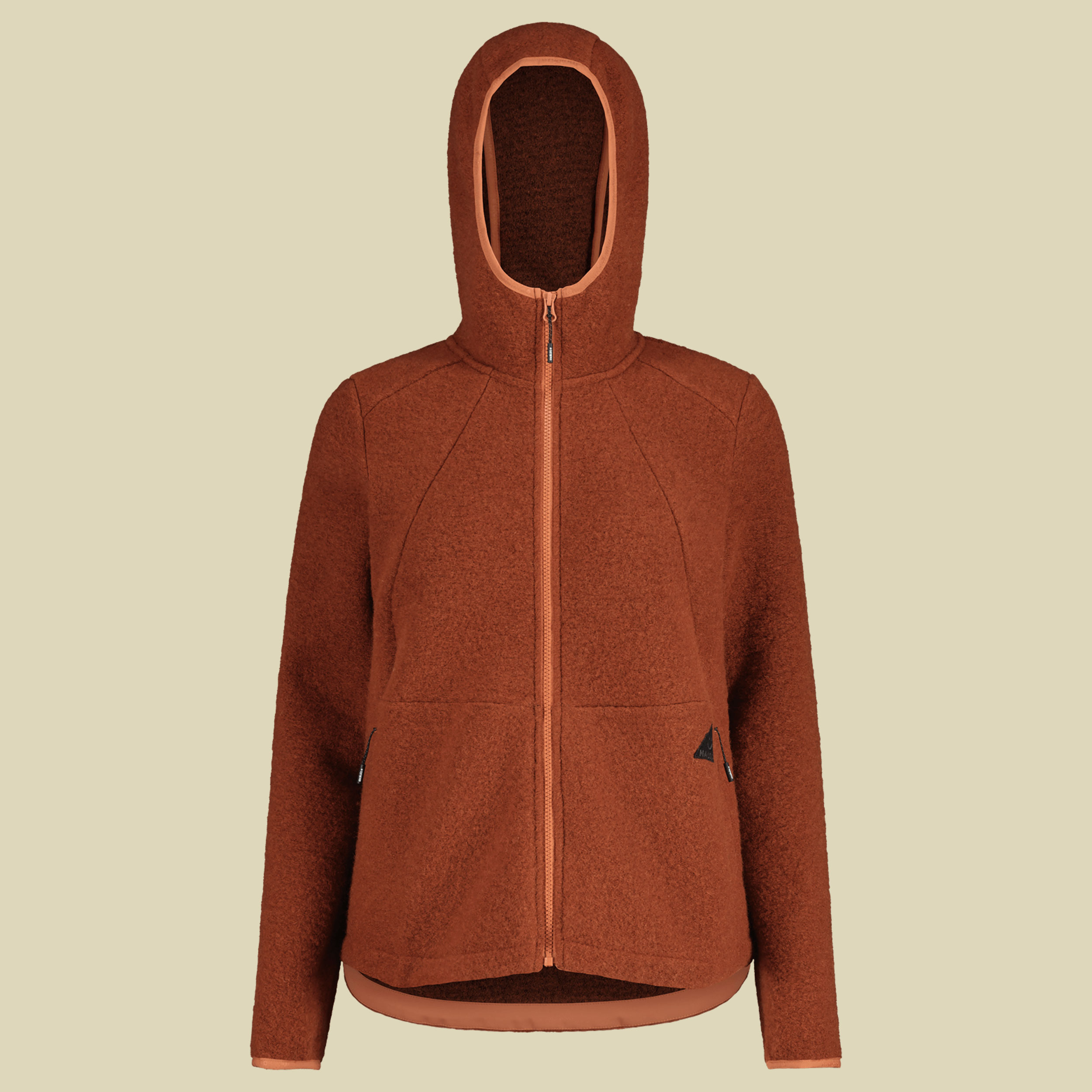 GlenaM. Alp Wool Jacket Women Größe M  Farbe rosewood