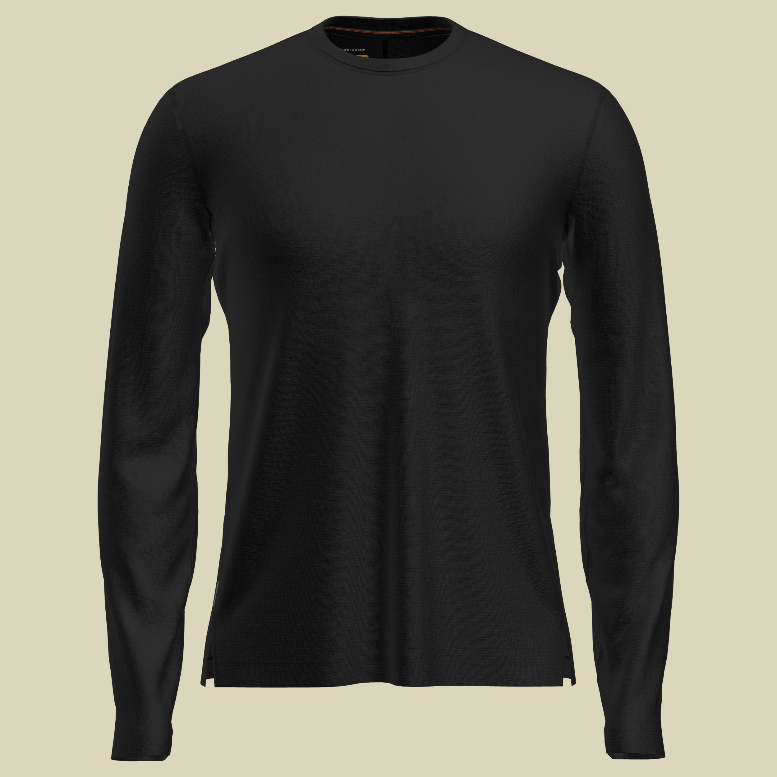 150 MerinoFine Ace LS Tee UPF Men M schwarz - black