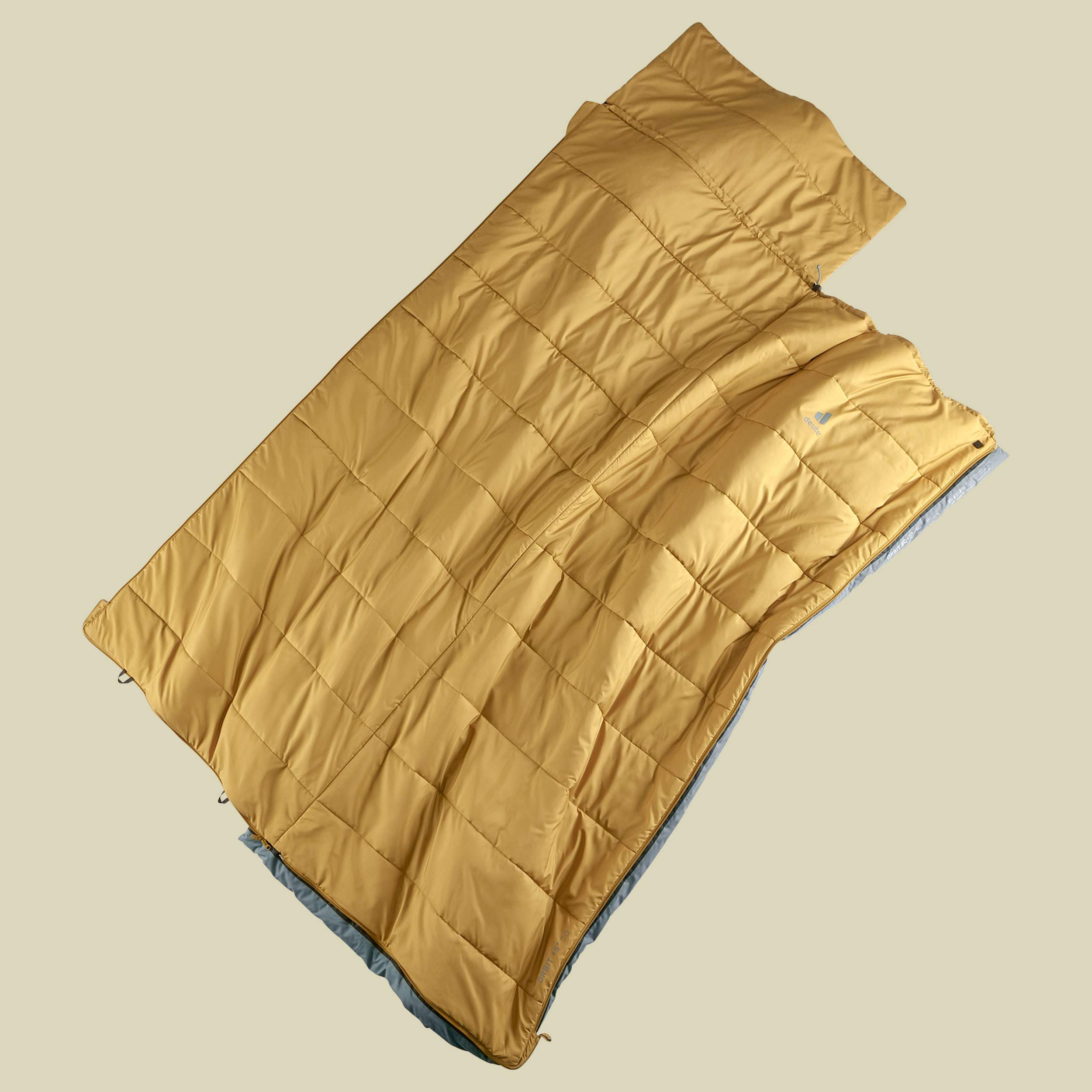 Orbit SQ +6 bis Körpergröße 200 cm Farbe caramel-teal, Reißverschluss rechts