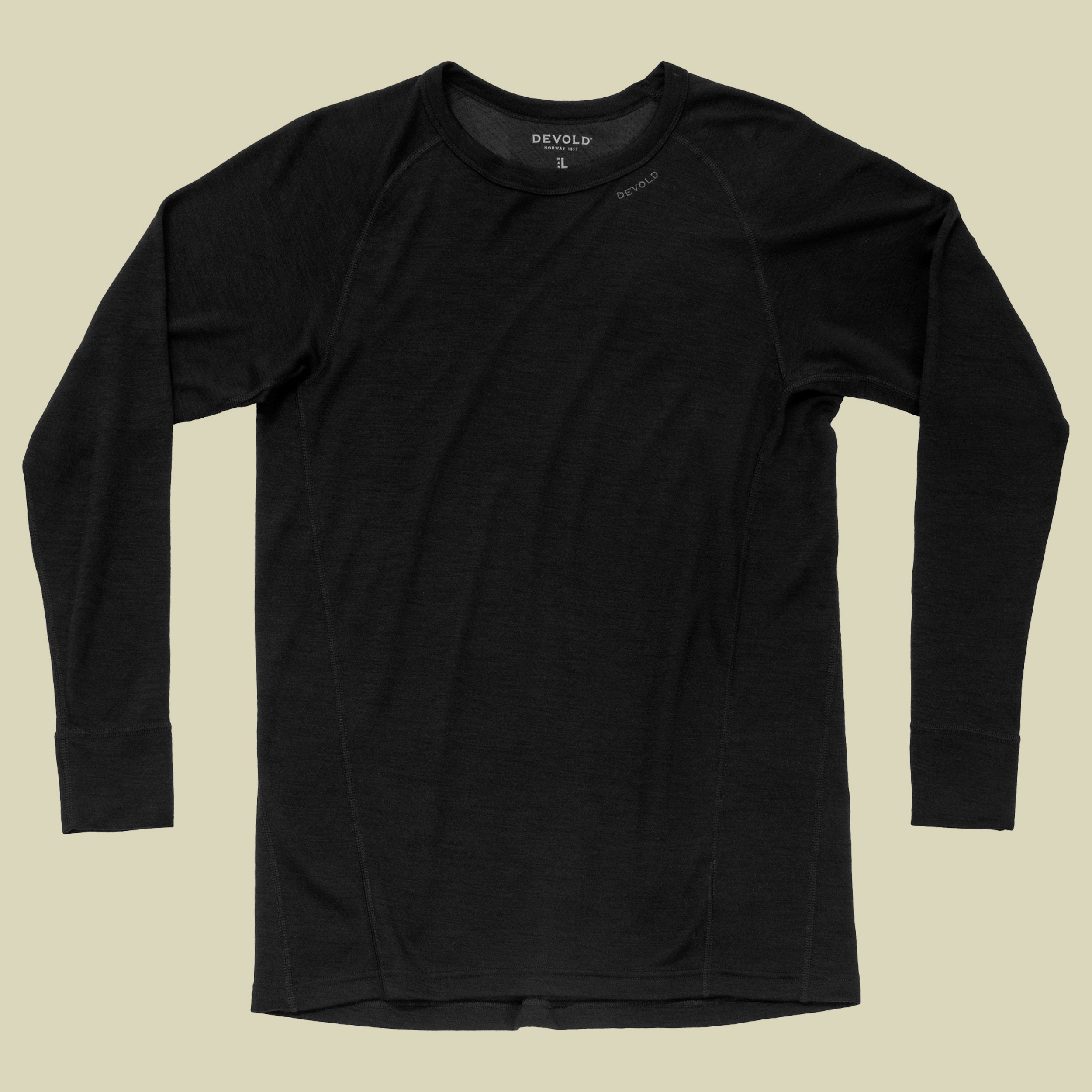 Duo Active Merino 205 Shirt Man schwarz XL - black