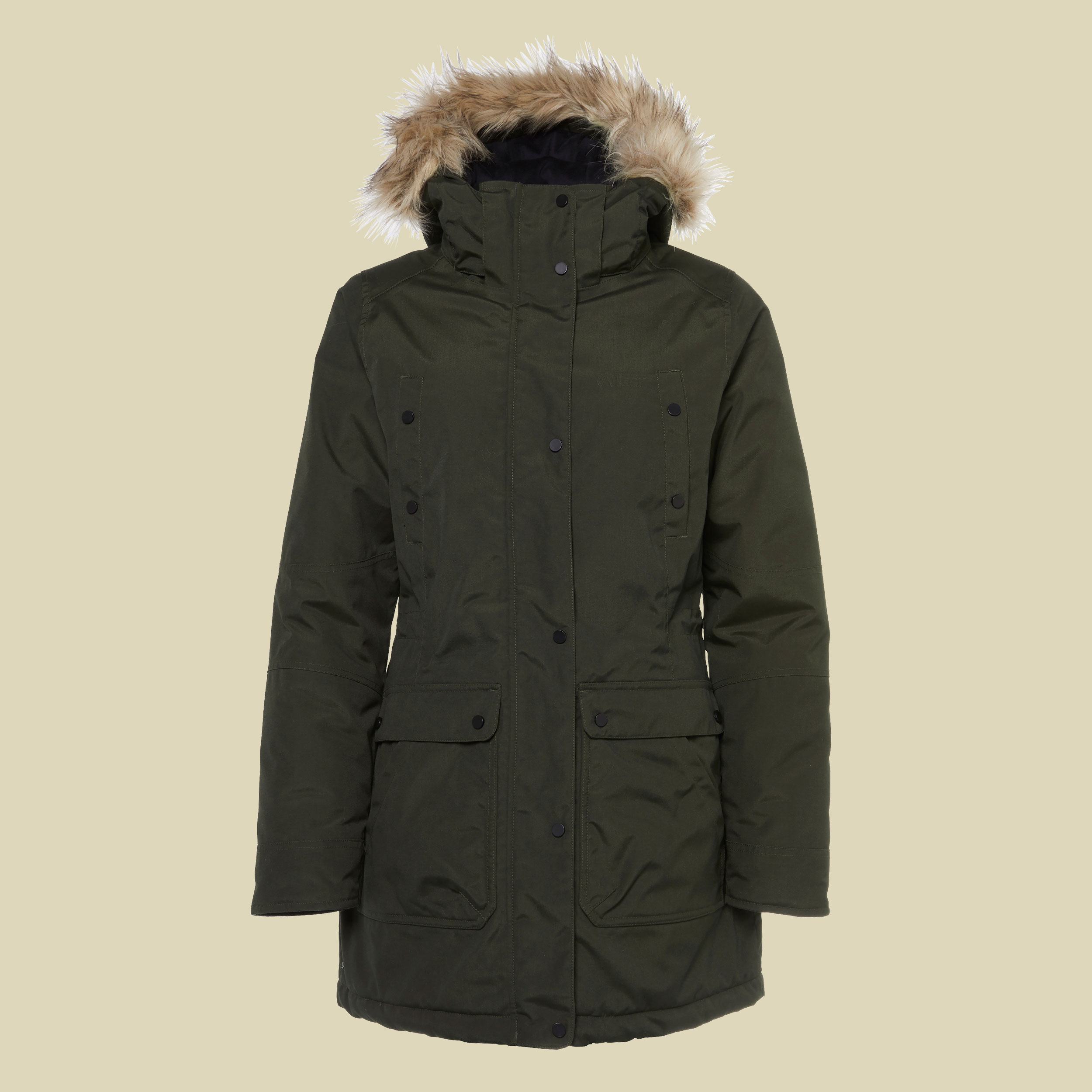 Nordic Damen Parka Größe 38 Farbe dunkelgrün