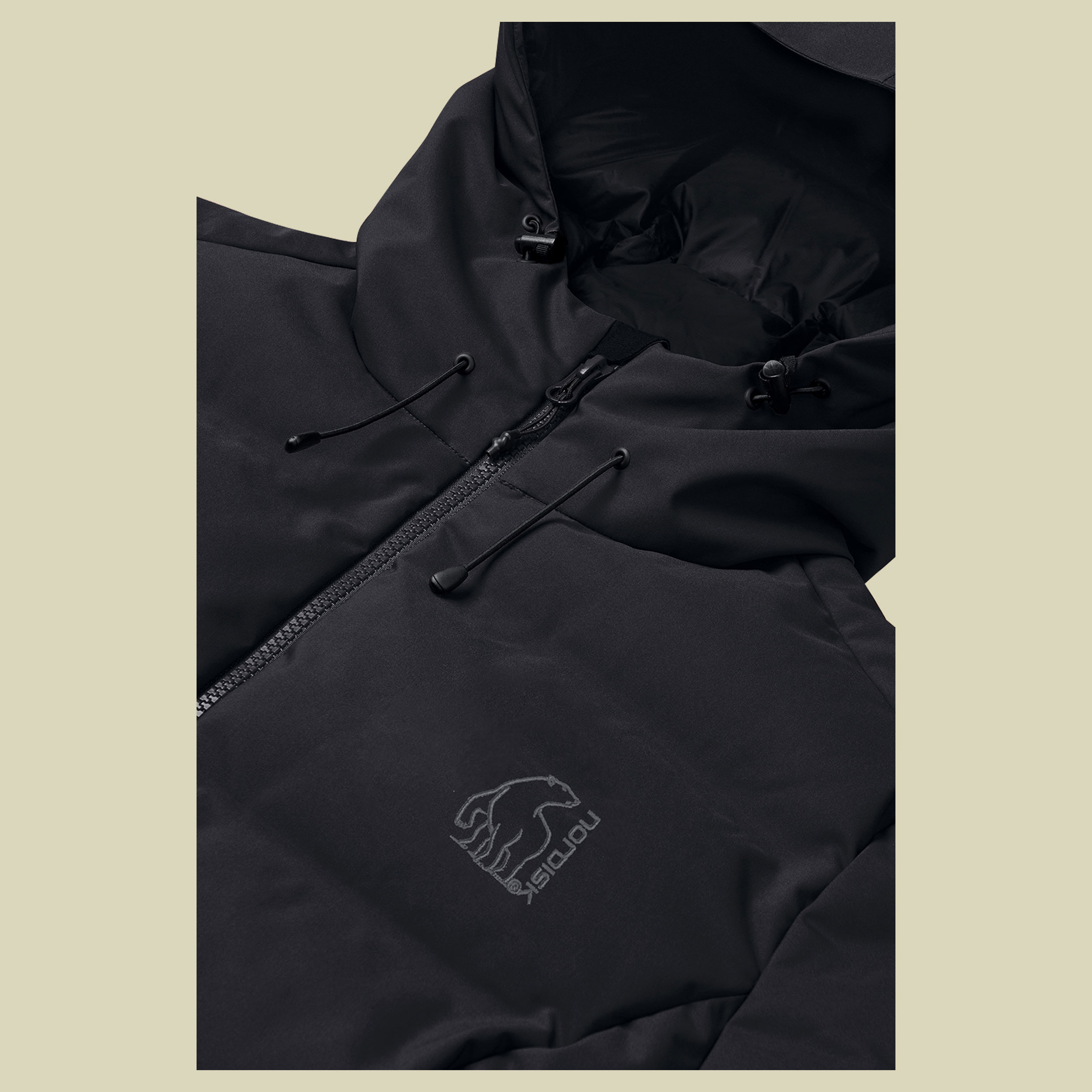 Aukea W's Bonded Down Coat S schwarz1 - cavier black