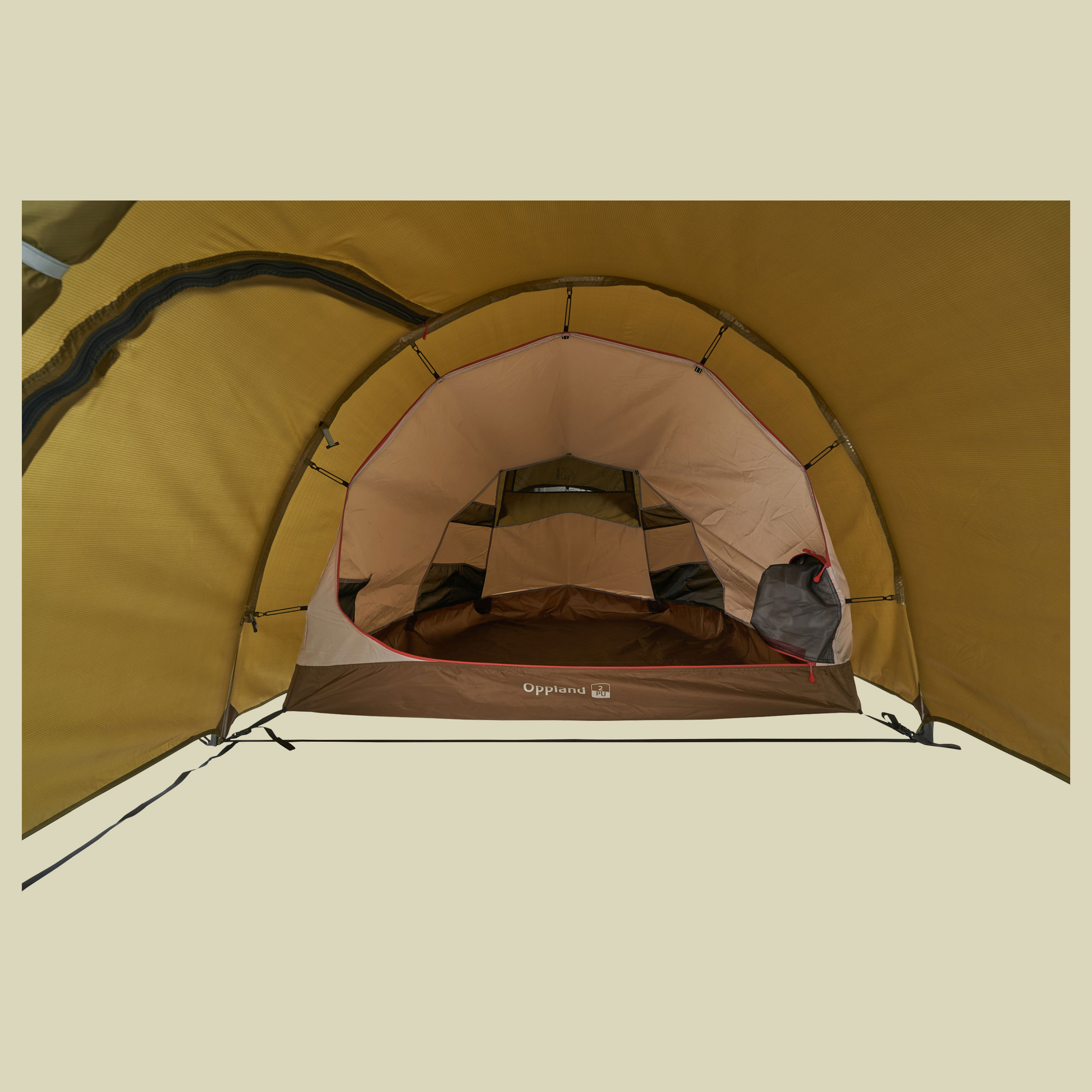 Oppland 2 (2.0) PU Tent  2-Personen Zelt Farbe dark olive