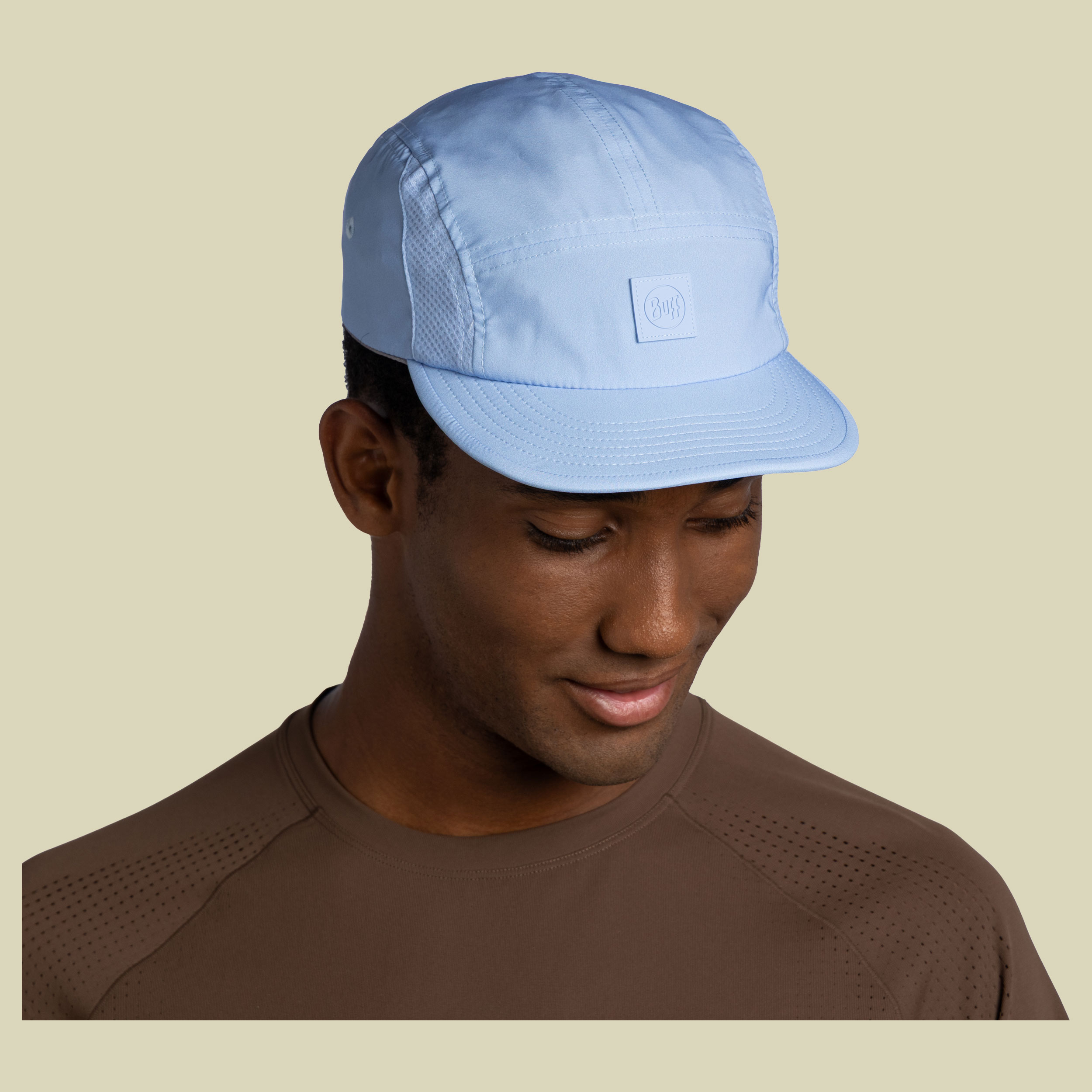 5 Panel Go Cap solid glory blue S-M
