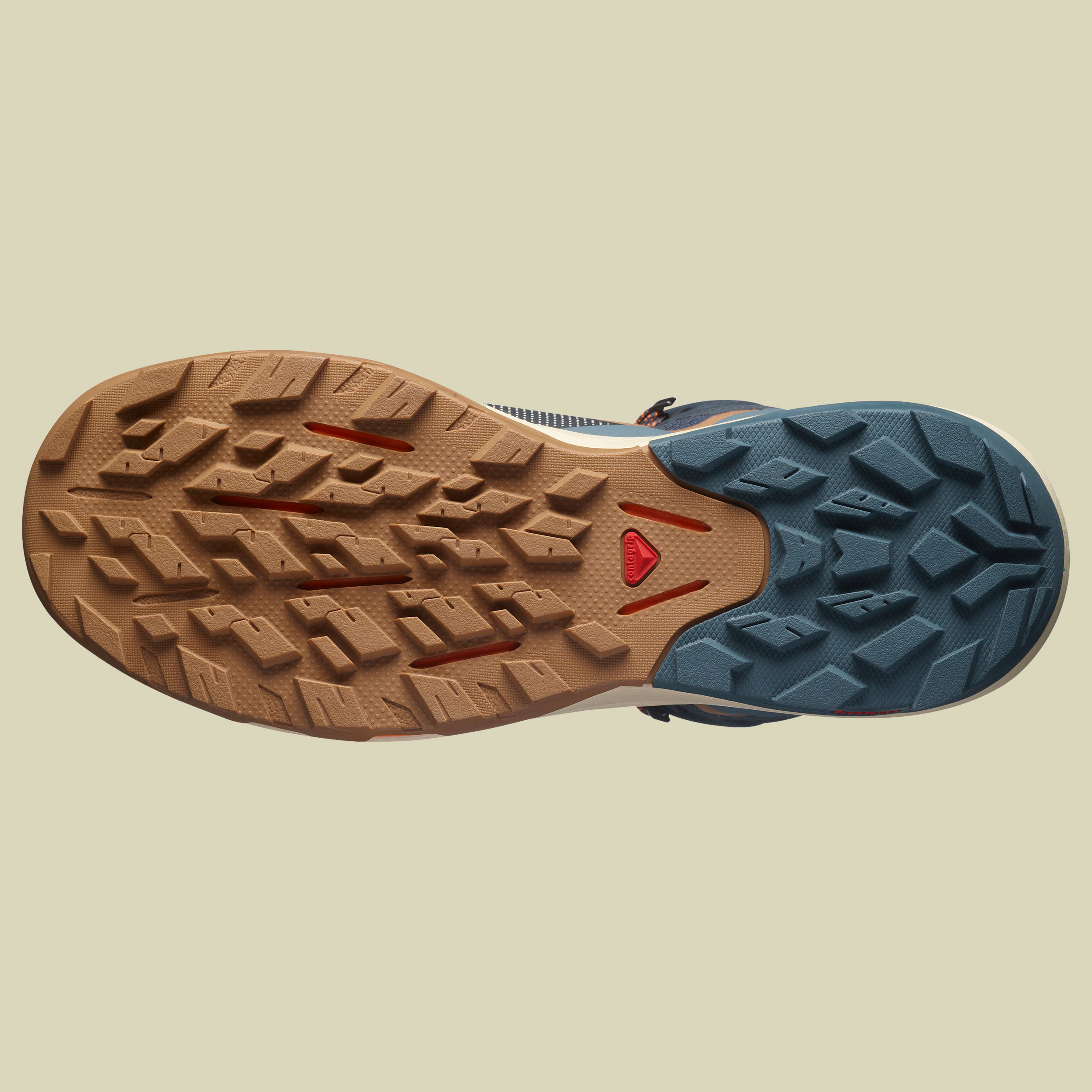 OUTpulse Mid GTX Men Größe UK 9,5 Farbe ebony/bleached sand/vibrant orange