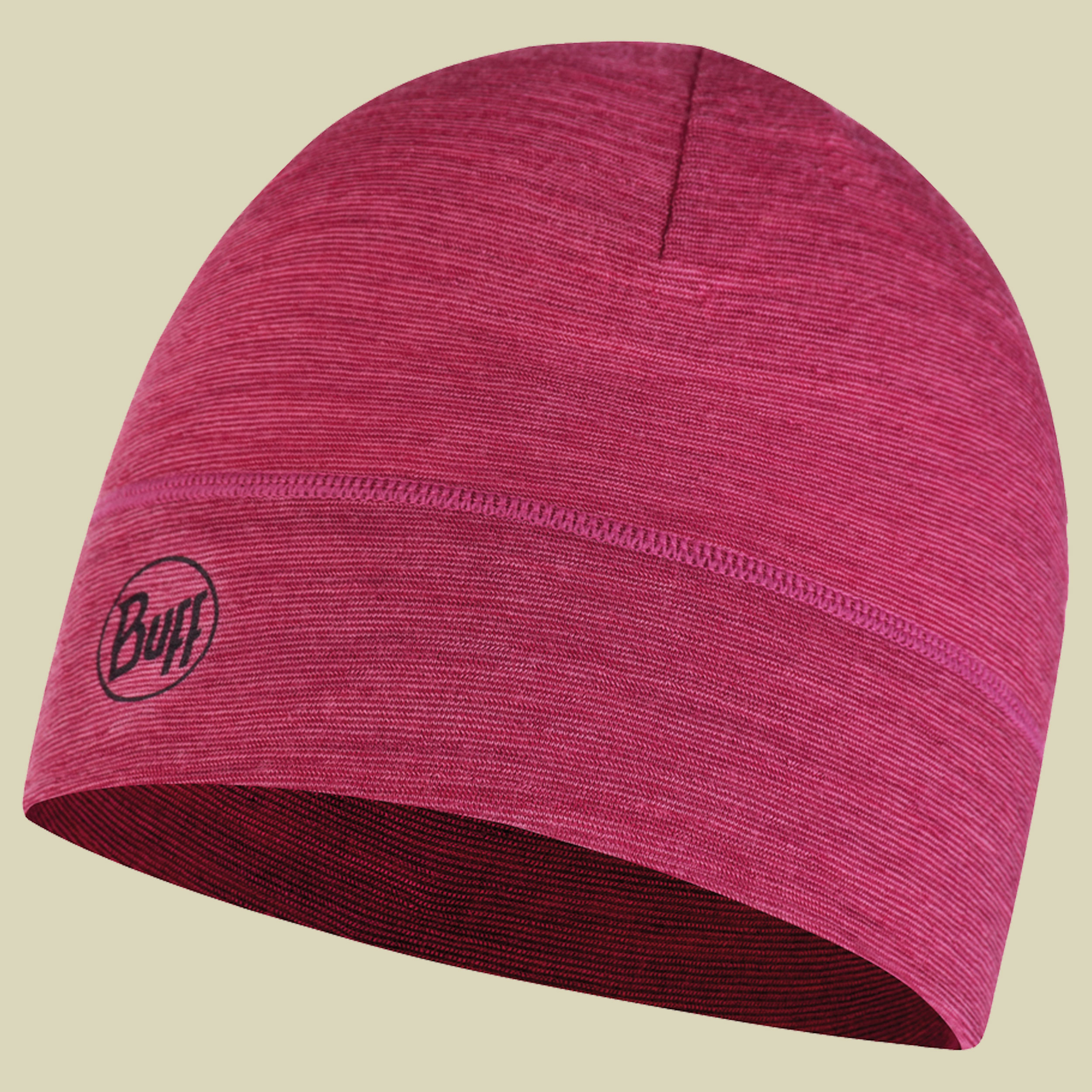 Lightweight Merino Beanie Größe one size Farbe purple multi stripes