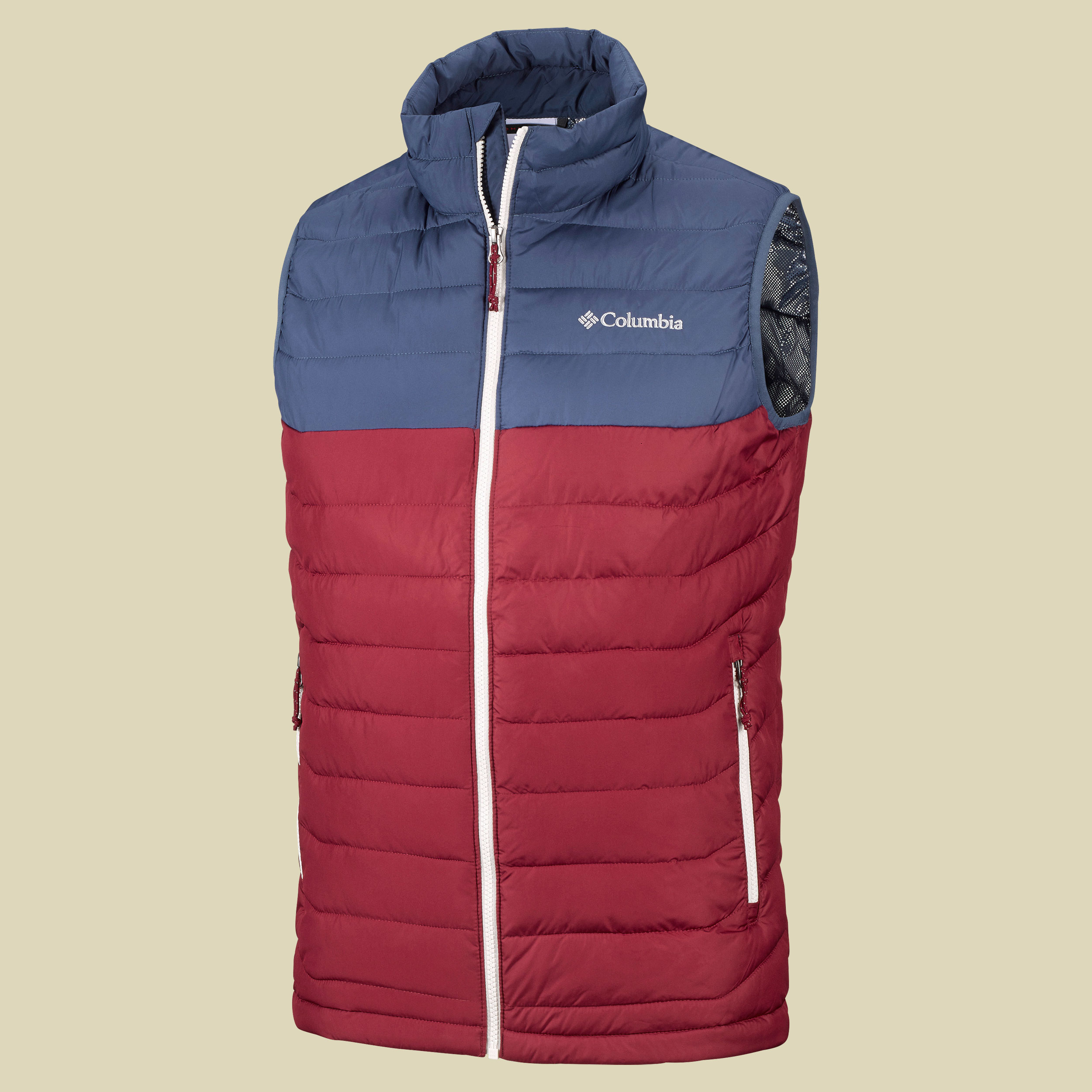 Powder Lite Vest Men Größe L Farbe red element-dark mountain