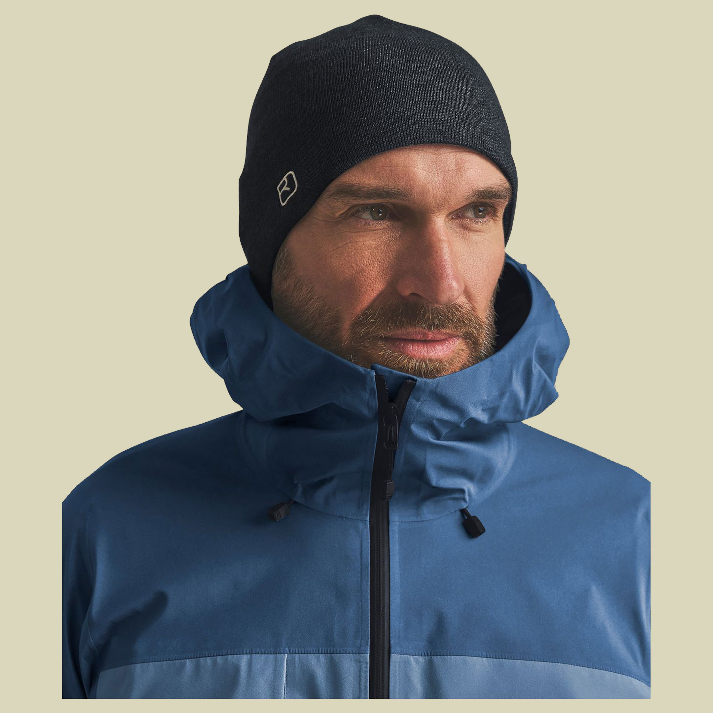 Wonderwool Beanie one size schwarz - black raven blend