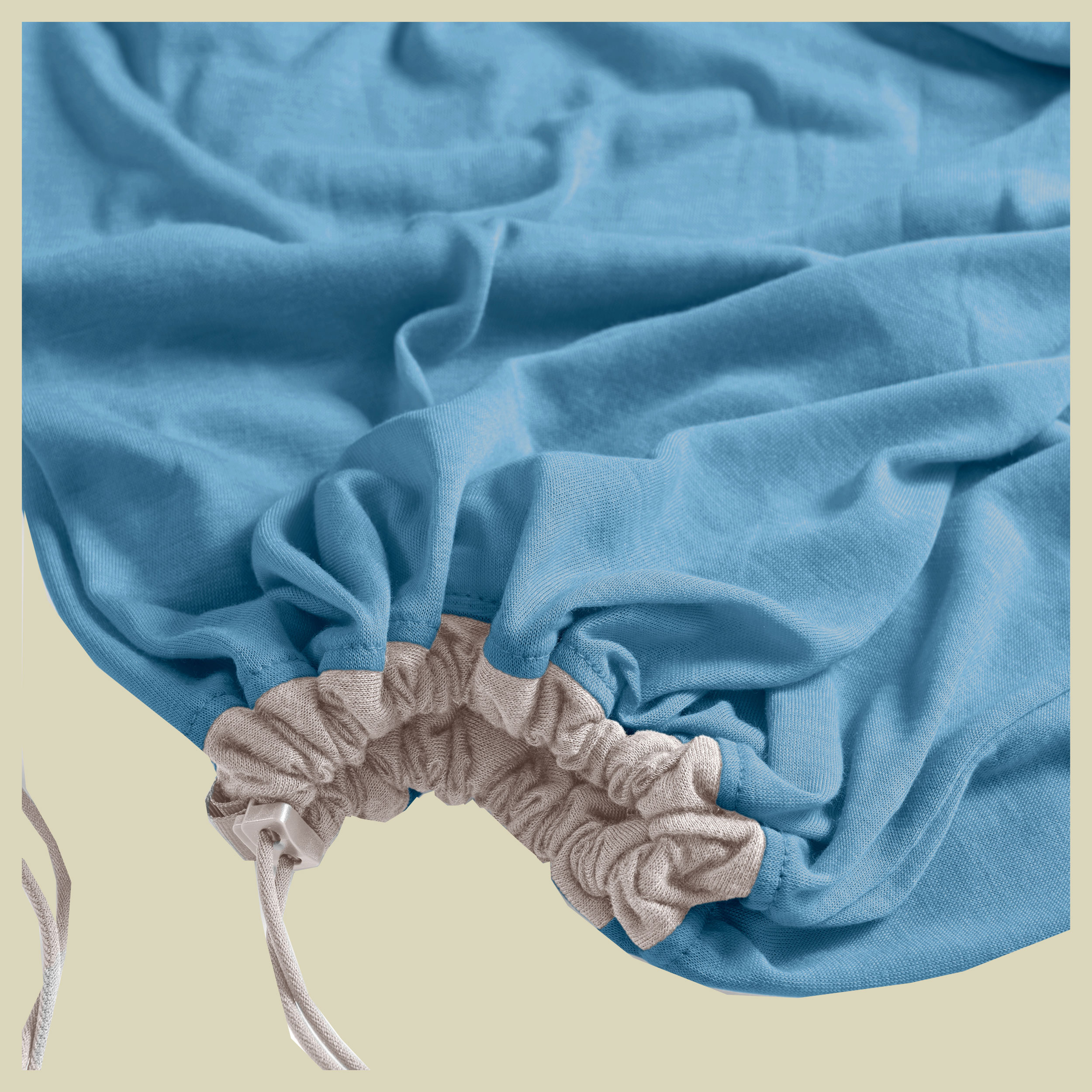 Breeze Lightweight Liner Short: 170 cm blau - Farbe cendre blue