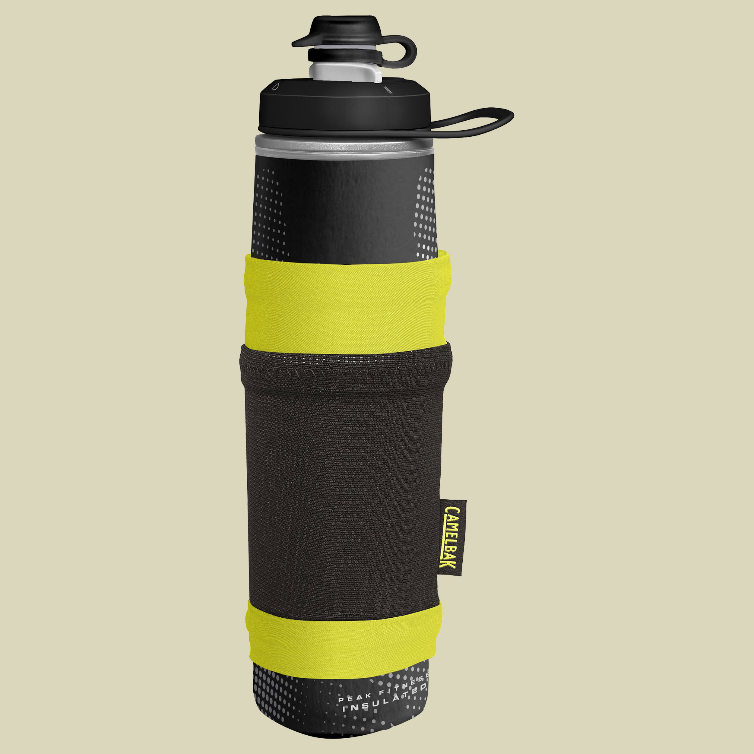 Peak Fitness Chill Essentials Volumen 750 Farbe black/lime