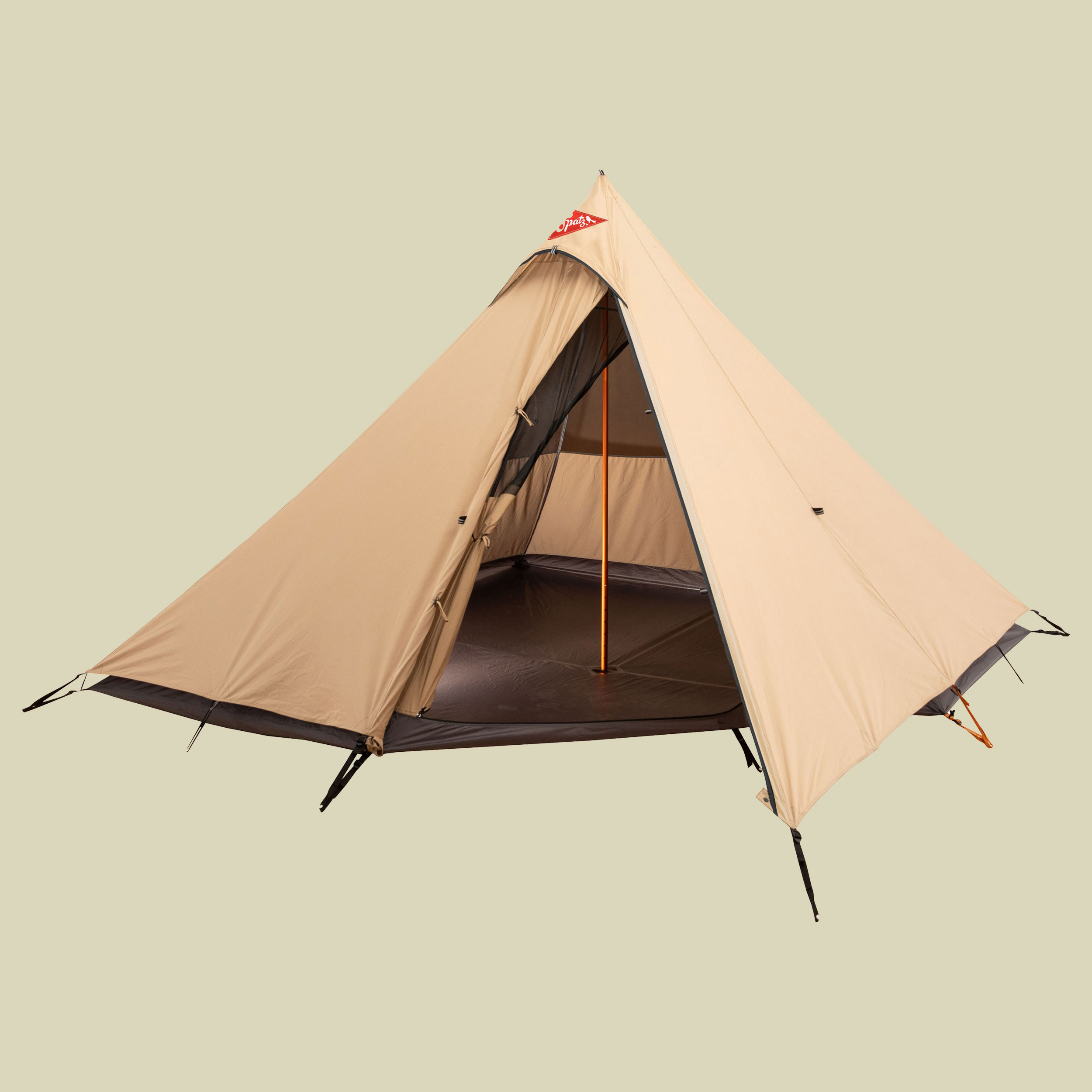 Tent Wigwam 4 BTC 3-4 Personenzelt Farbe brown sand