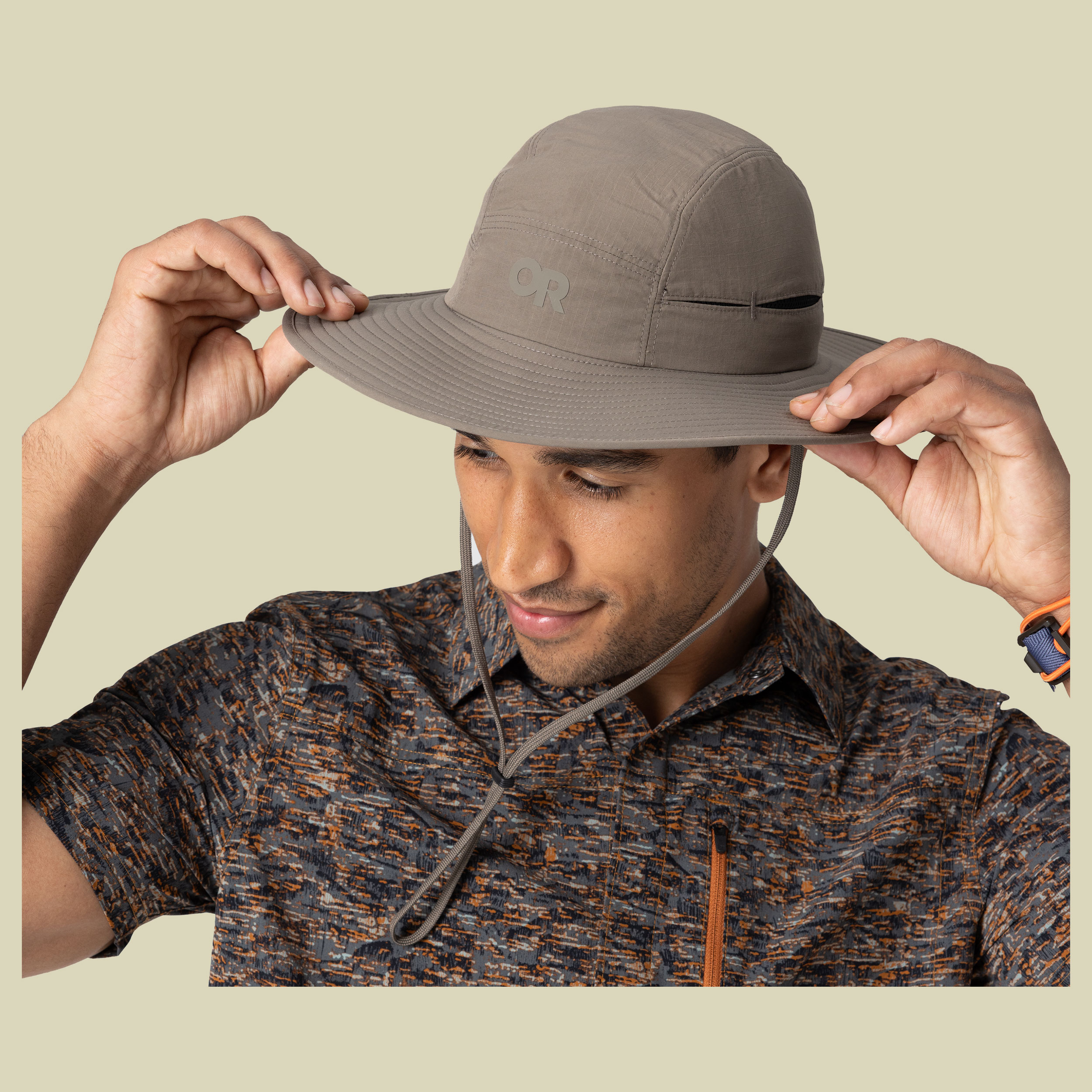 Sunbriolet Sun Hat braun1 XL - gravel